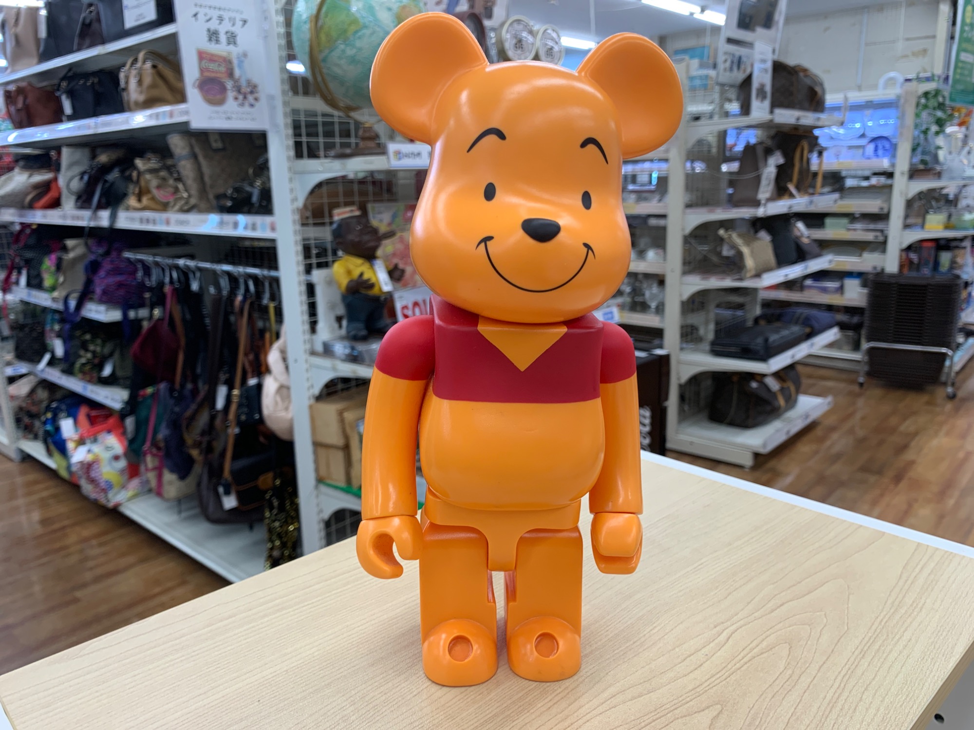 BE@RBRICK(ベアブリック) フィギュア くまのプーさんをご紹介します