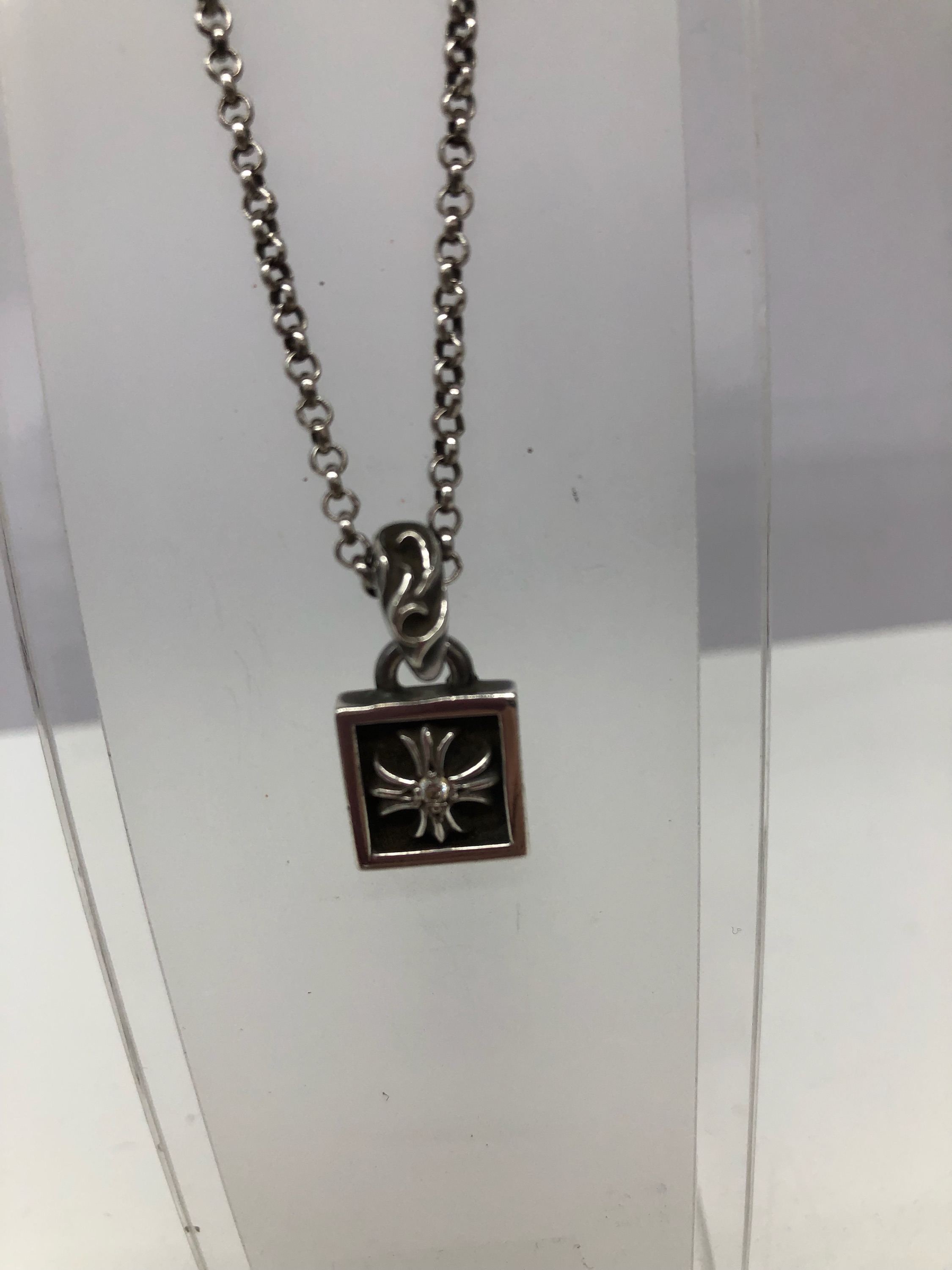 NEW☆クロムハーツ ネックレス フレームドCHプラス | トレジャーハンター