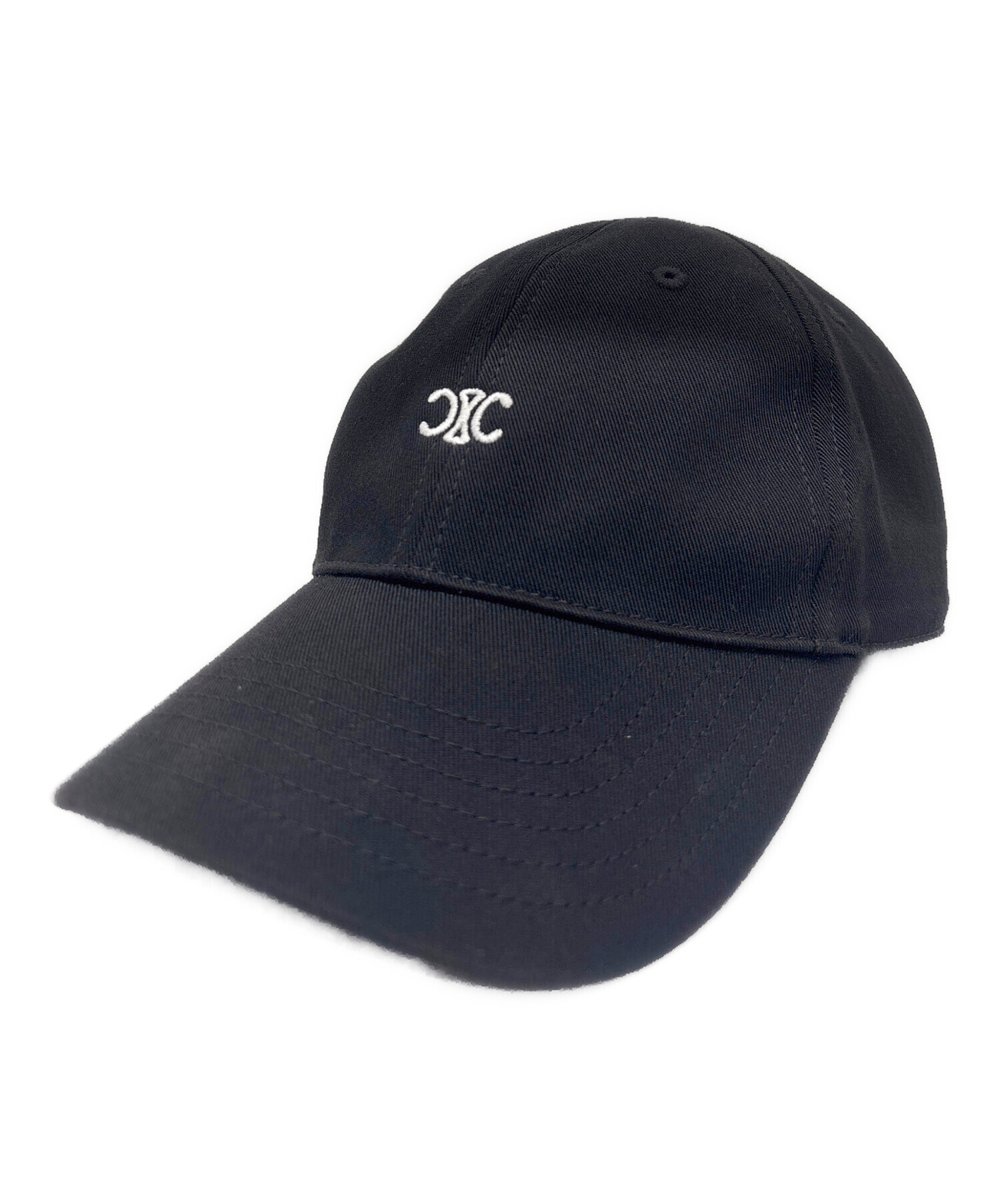 中古・古着通販】CELINE (セリーヌ) トリオンフキャップ ブラック