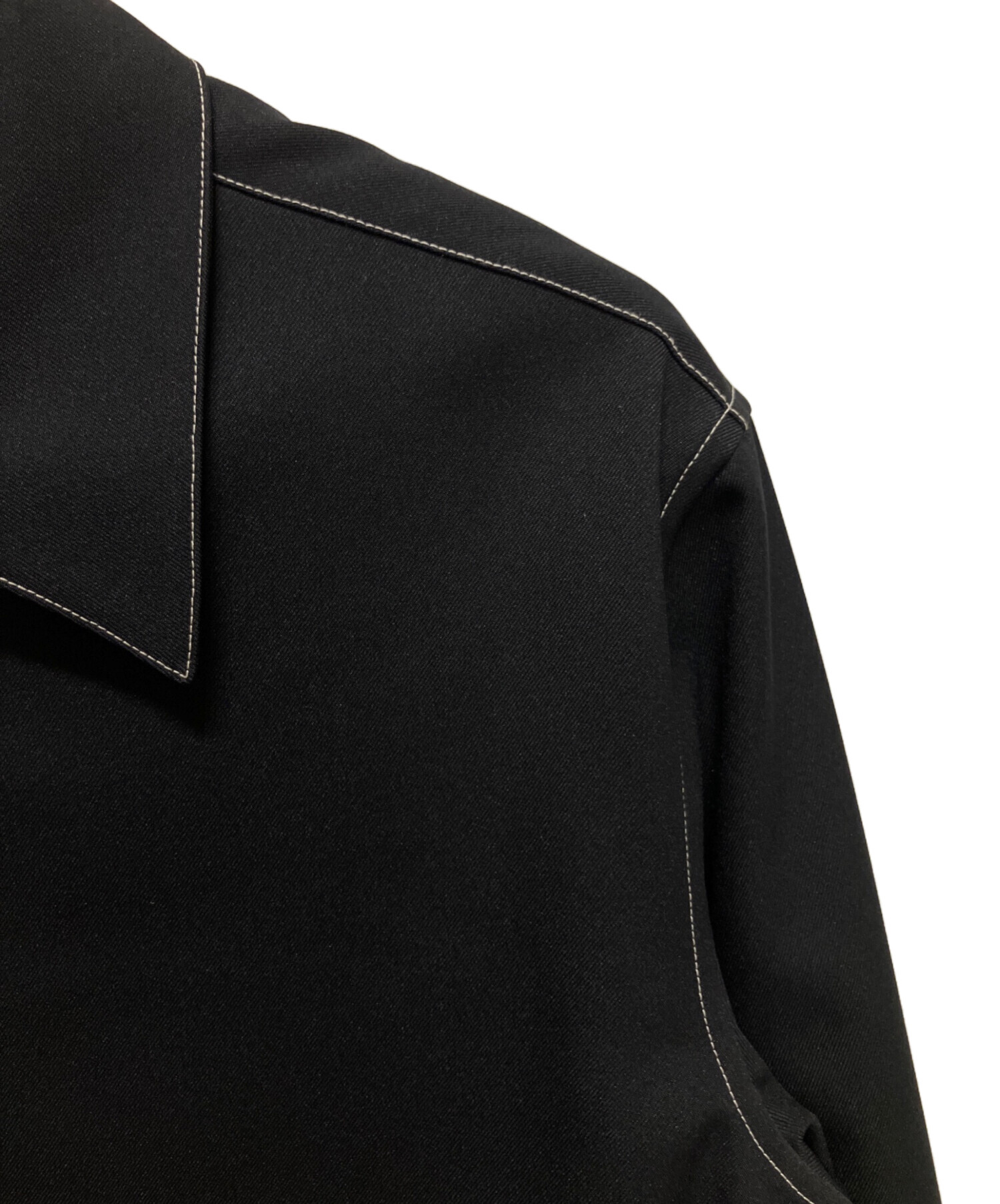 中古・古着通販】JIL SANDER (ジルサンダー) 25SS SERGE ZIP UP SHIRT