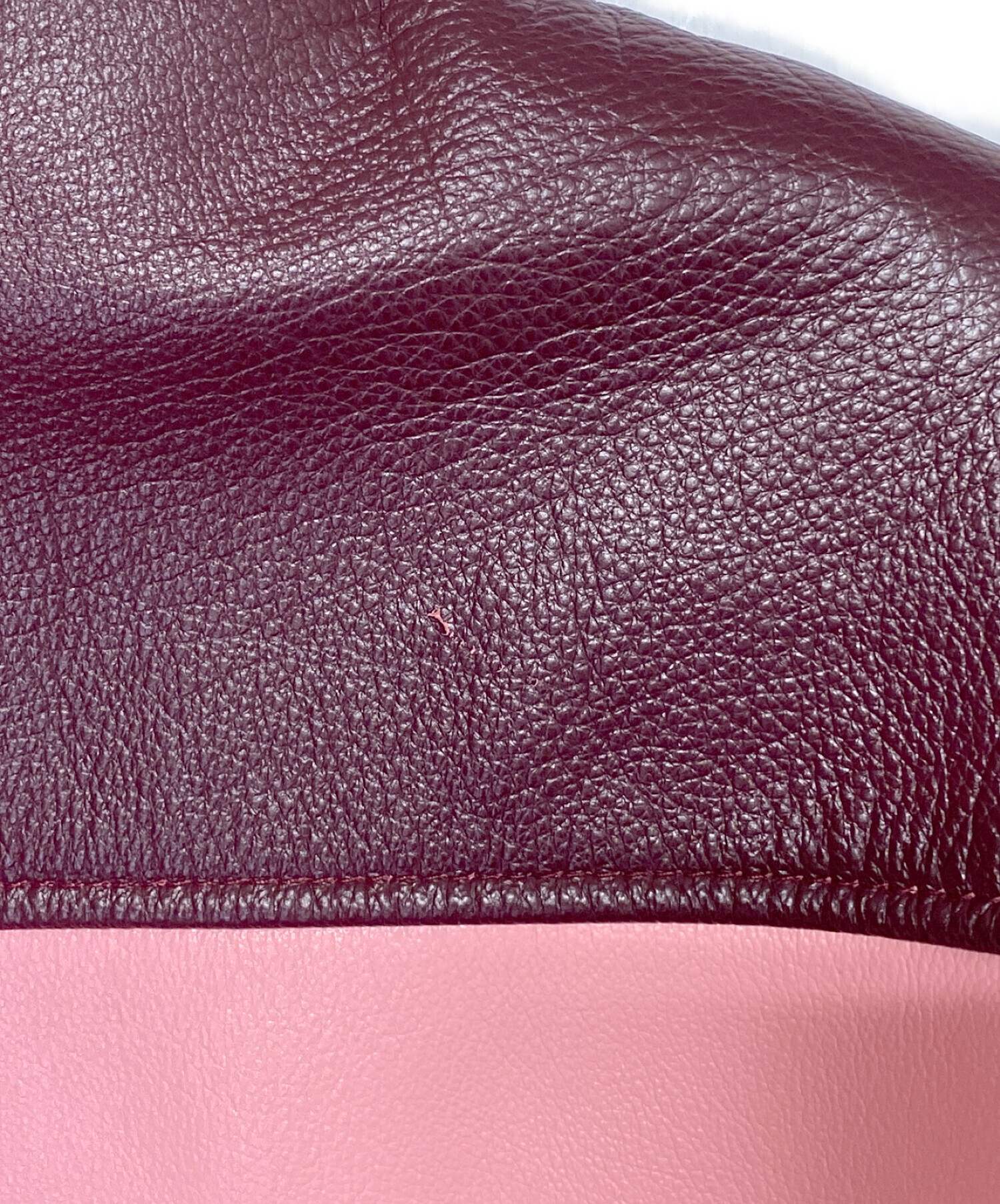 中古・古着通販】GOLF WANG (ゴルフワン) OLDE LEATHER JACKET ピンク