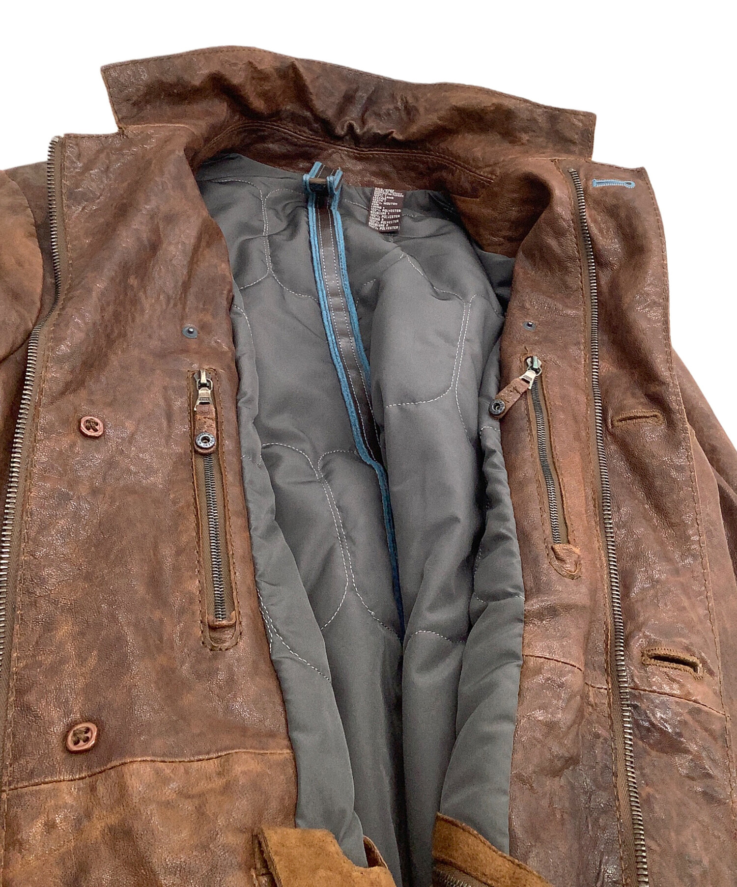 中古・古着通販】Timberland (ティンバーランド) レザージャケット