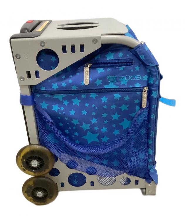 中古・古着通販】ZUCA (ズーカ) 座れるキャリーバッグ ブルー