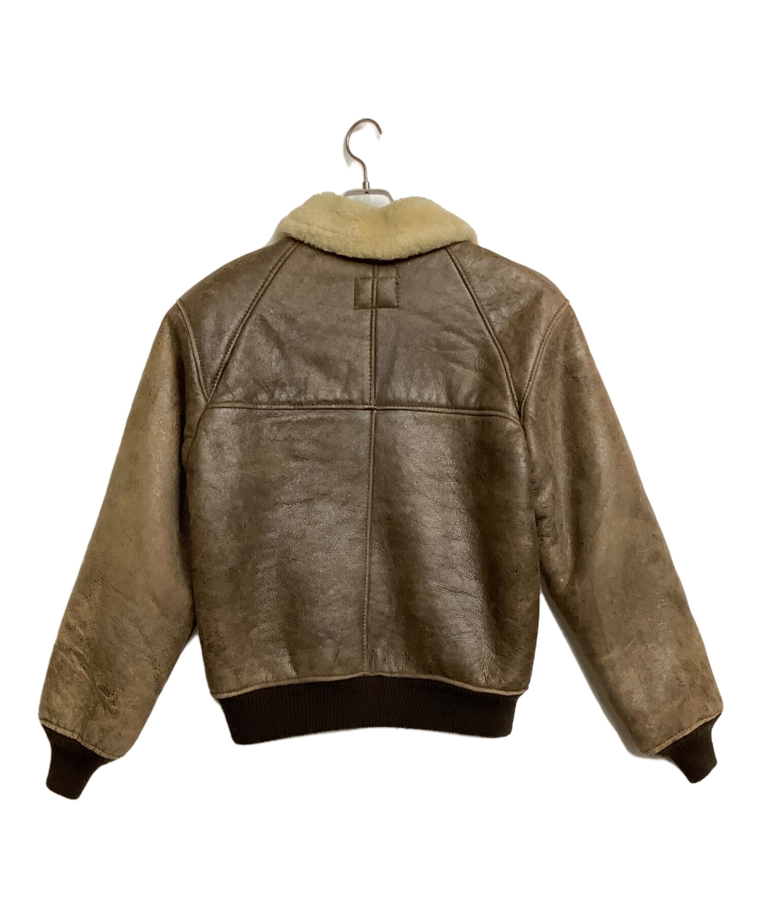 中古・古着通販】Schott (ショット) B-6ムートンレザーフライト