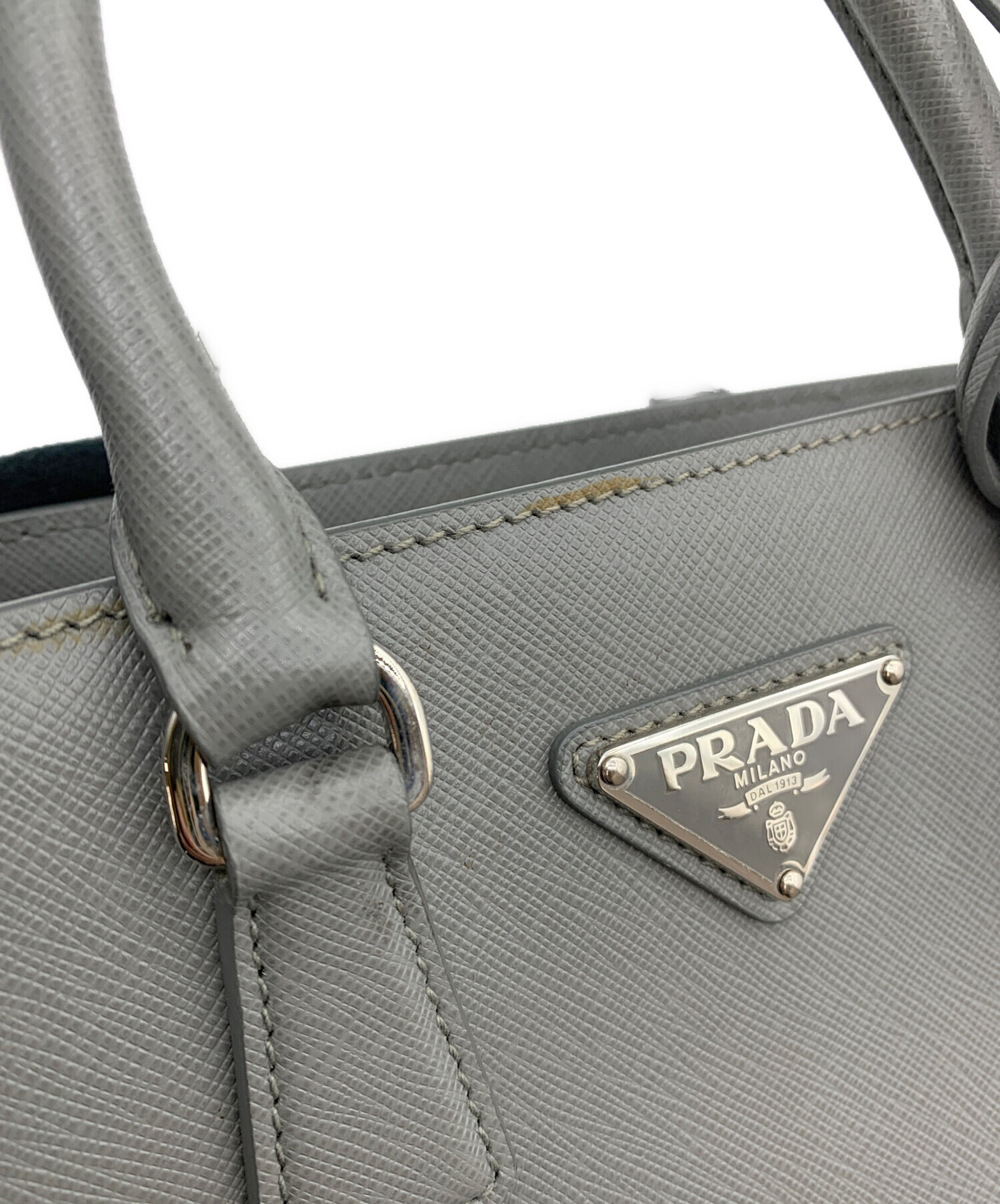 中古・古着通販】PRADA (プラダ) ガレリア サフィアーノ ルクス レザー