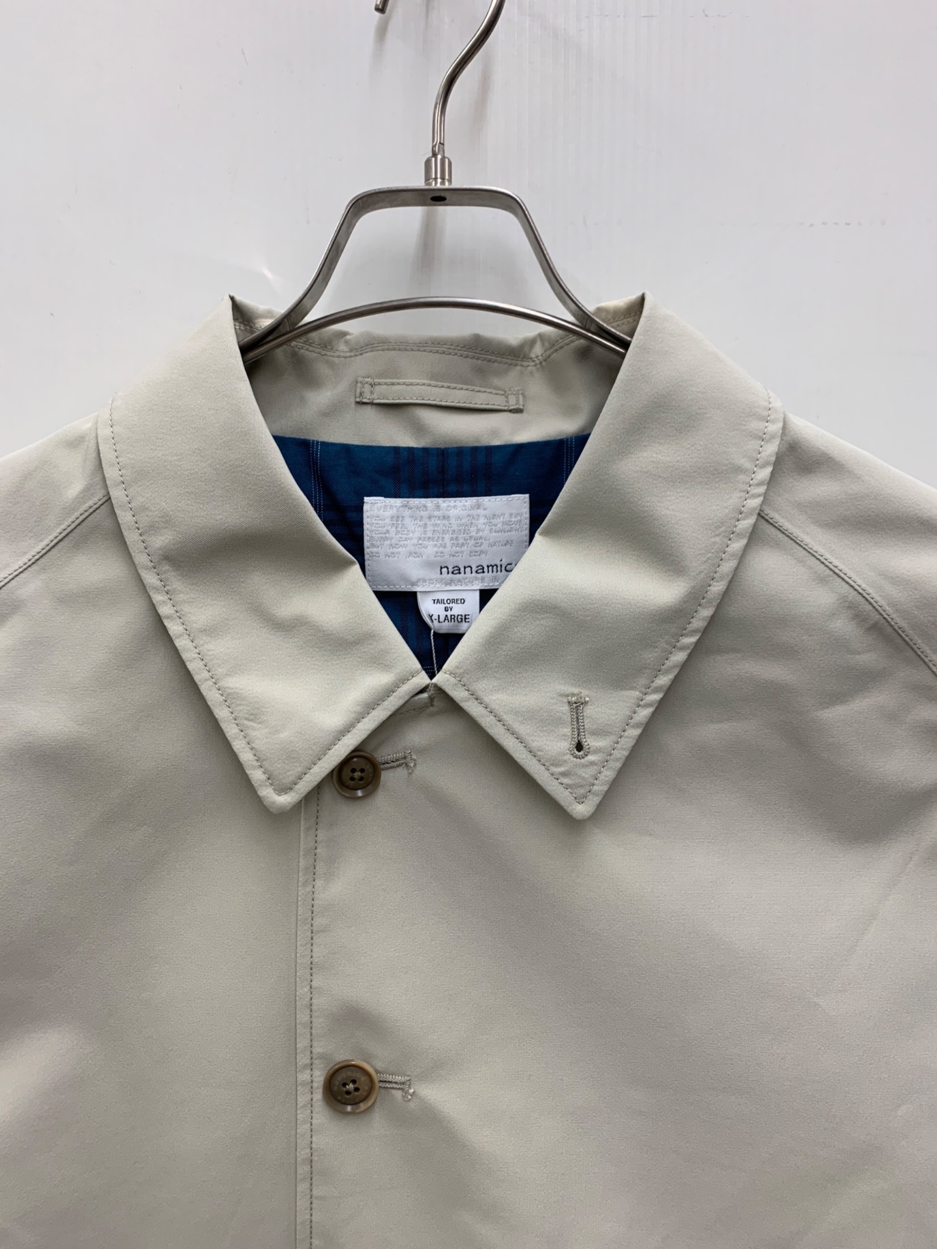 中古・古着通販】nanamica (ナナミカ) ショートステンカラーコート