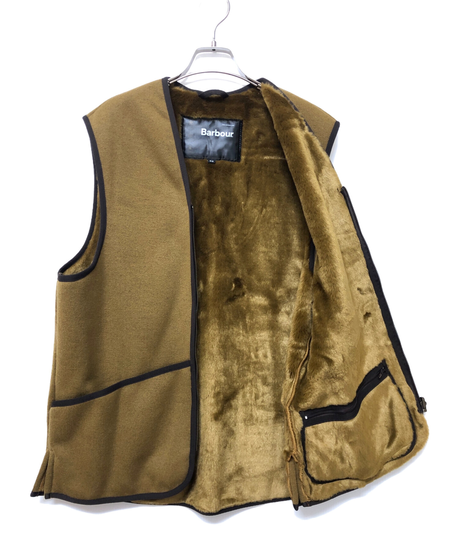 中古・古着通販】Barbour (バブアー) ライナー ブラウン サイズ:SIZE