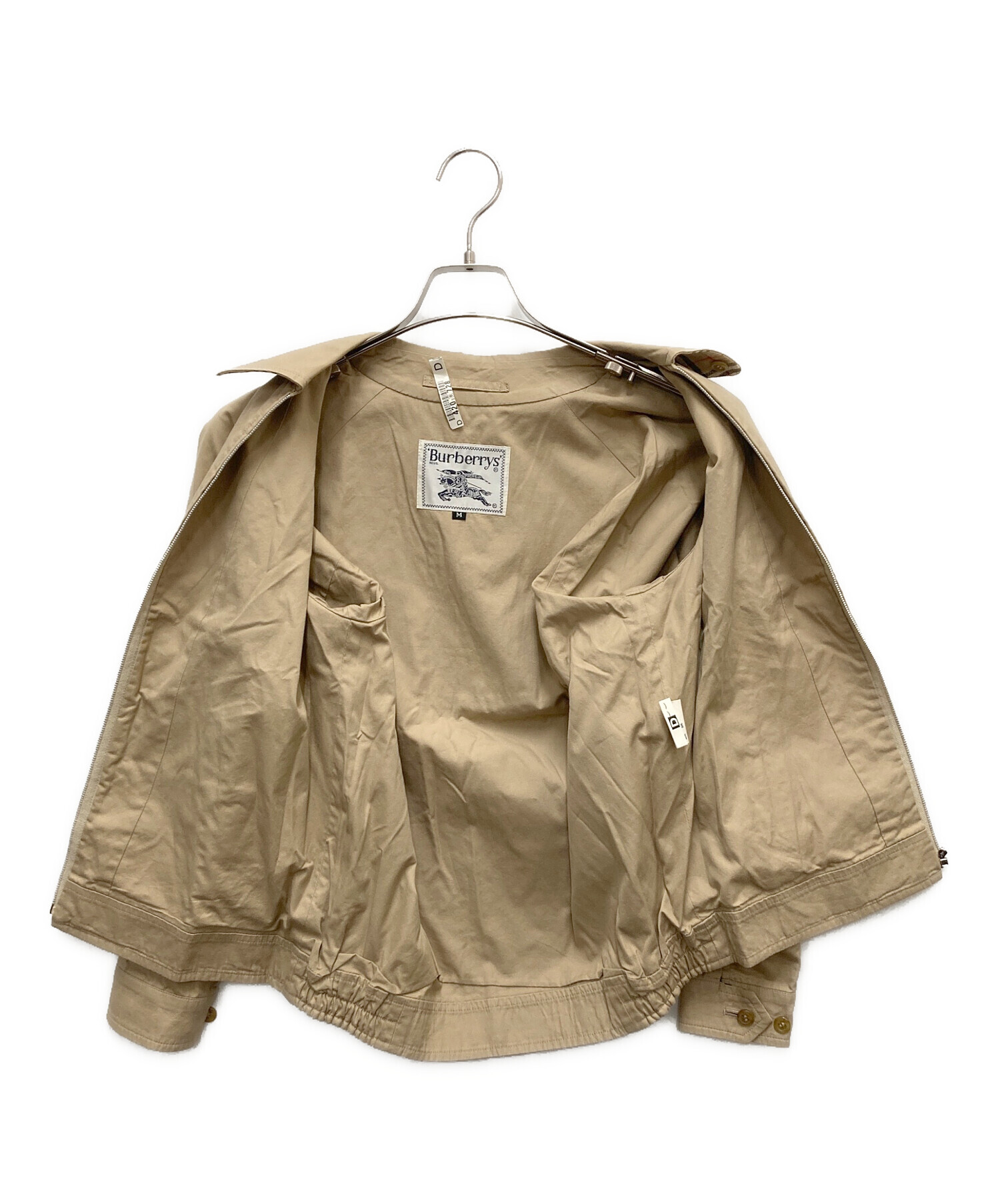 中古・古着通販】BURBERRY (バーバリー) スイングトップ ベージュ