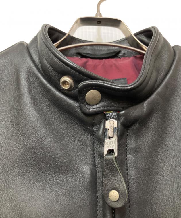中古・古着通販】Schott (ショット) シングルライダースジャケット