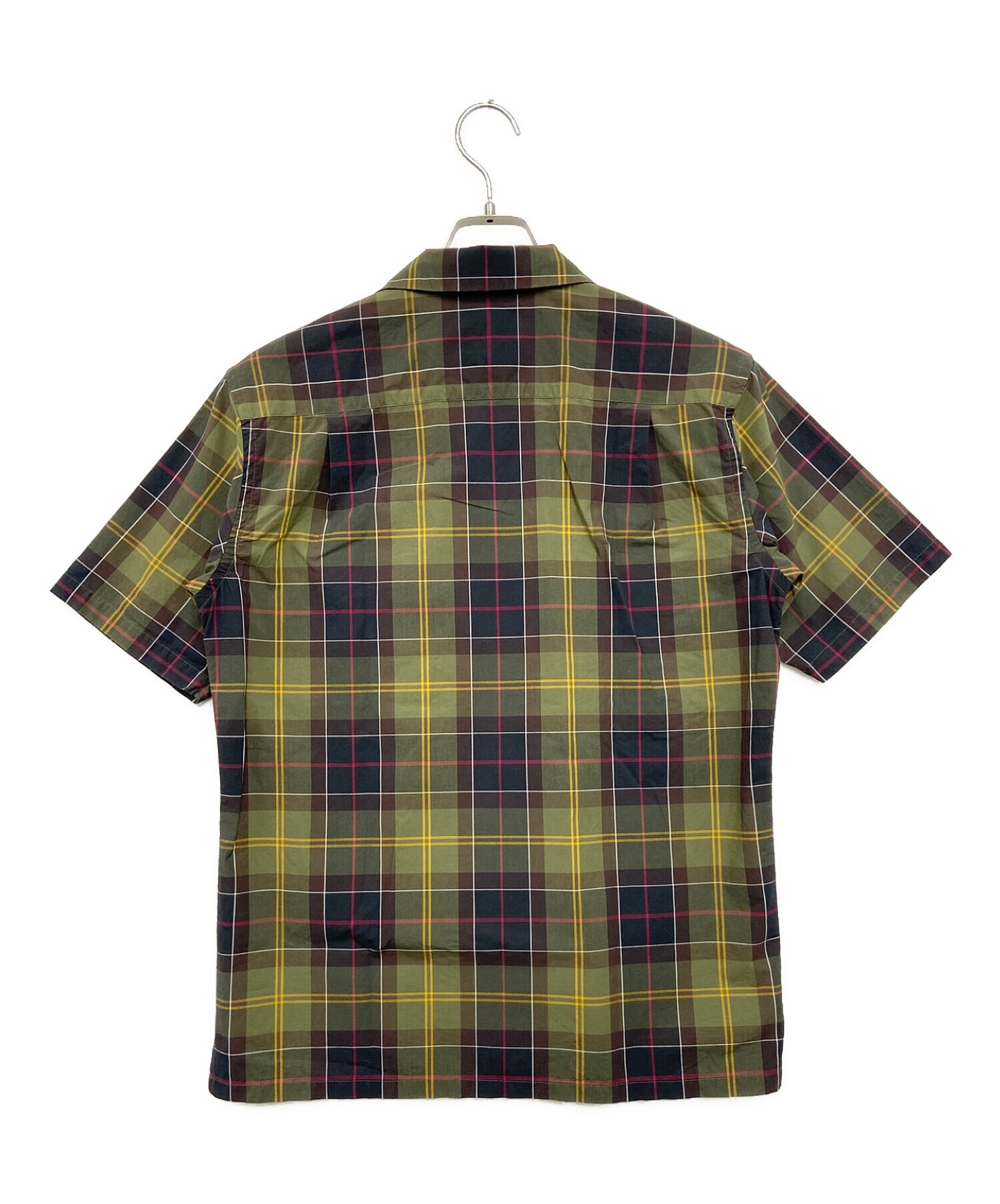中古・古着通販】Barbour (バブアー) チェックシャツ グリーン サイズ