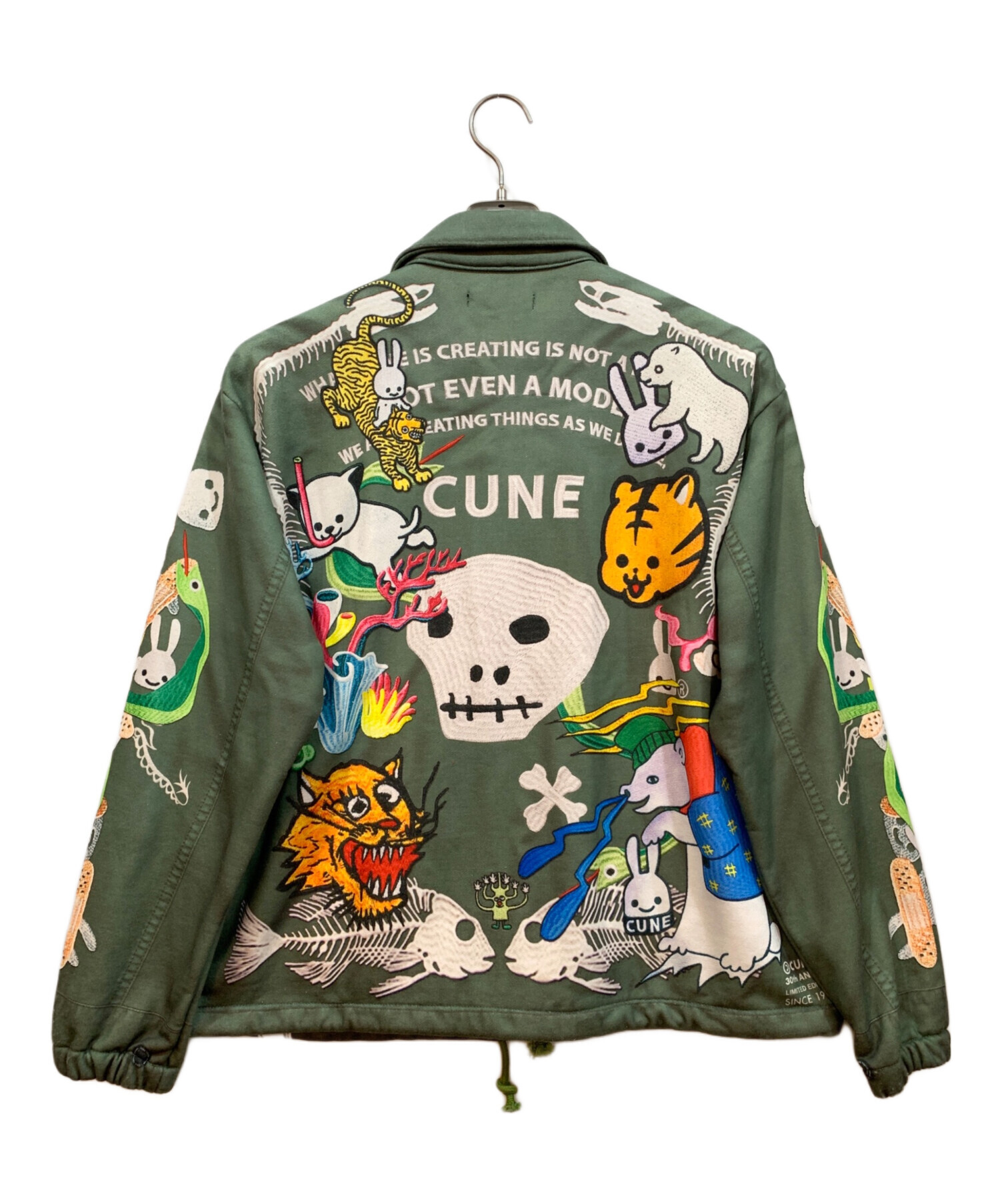 中古・古着通販】CUNE (キューン) 30th ANNIV ベトジャンプリントの