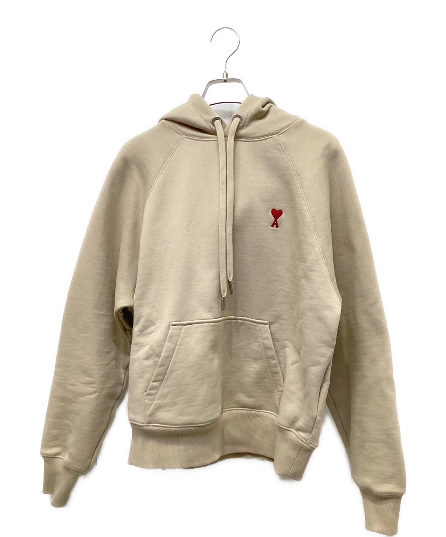 中古・古着通販】AMI PARIS (アミ パリ) AMI ロゴパーカー ベージュ