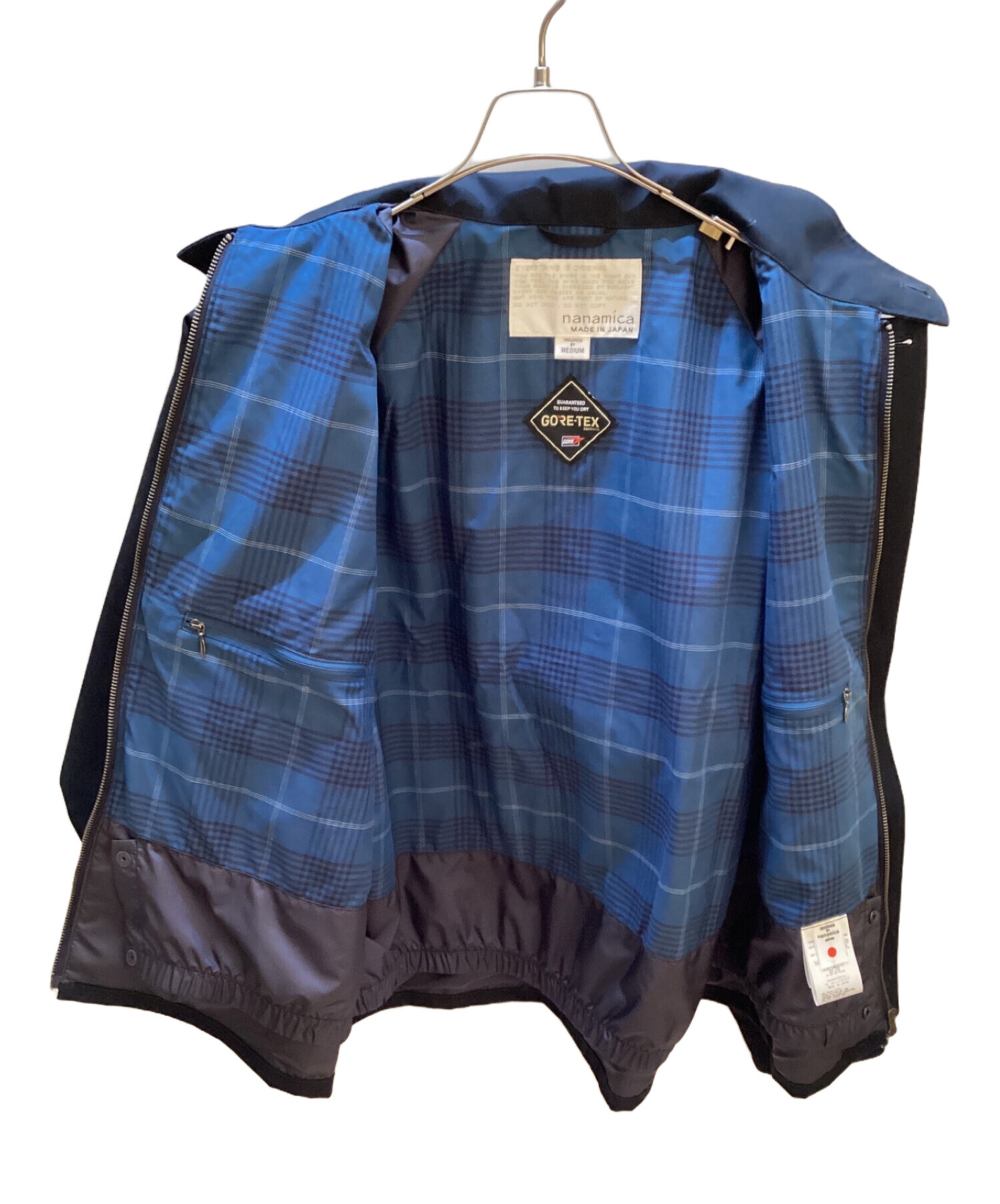 中古・古着通販】nanamica (ナナミカ) Gore-Tex Crew Jacket ブラック