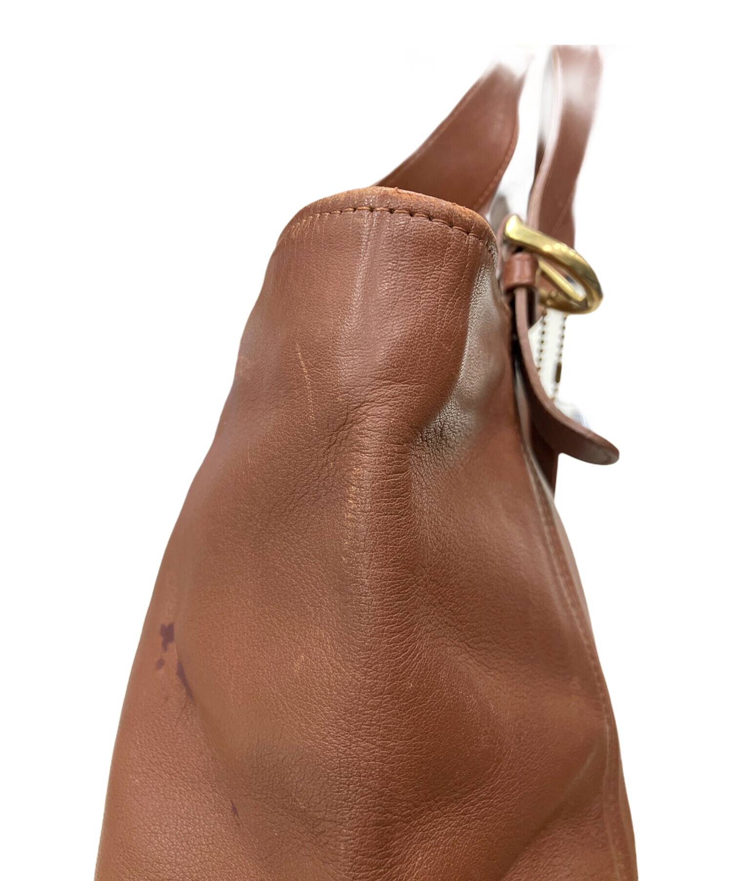 中古・古着通販】COACH (コーチ) レザーハンドバッグ OLD COACH
