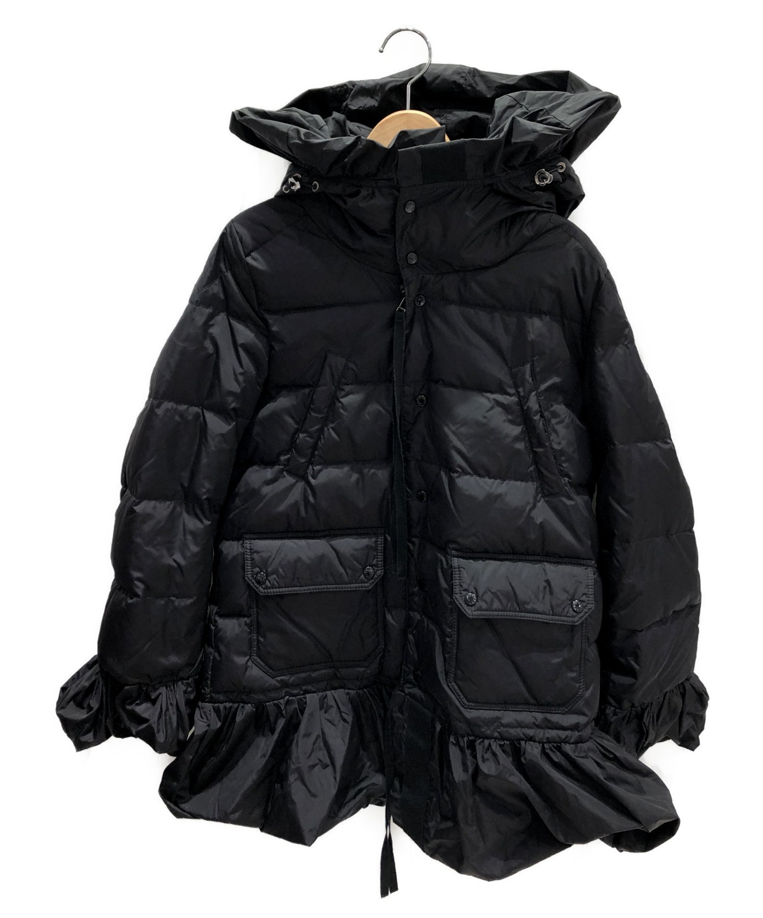 中古・古着通販】MONCLER (モンクレール) フリルダウンジャケット