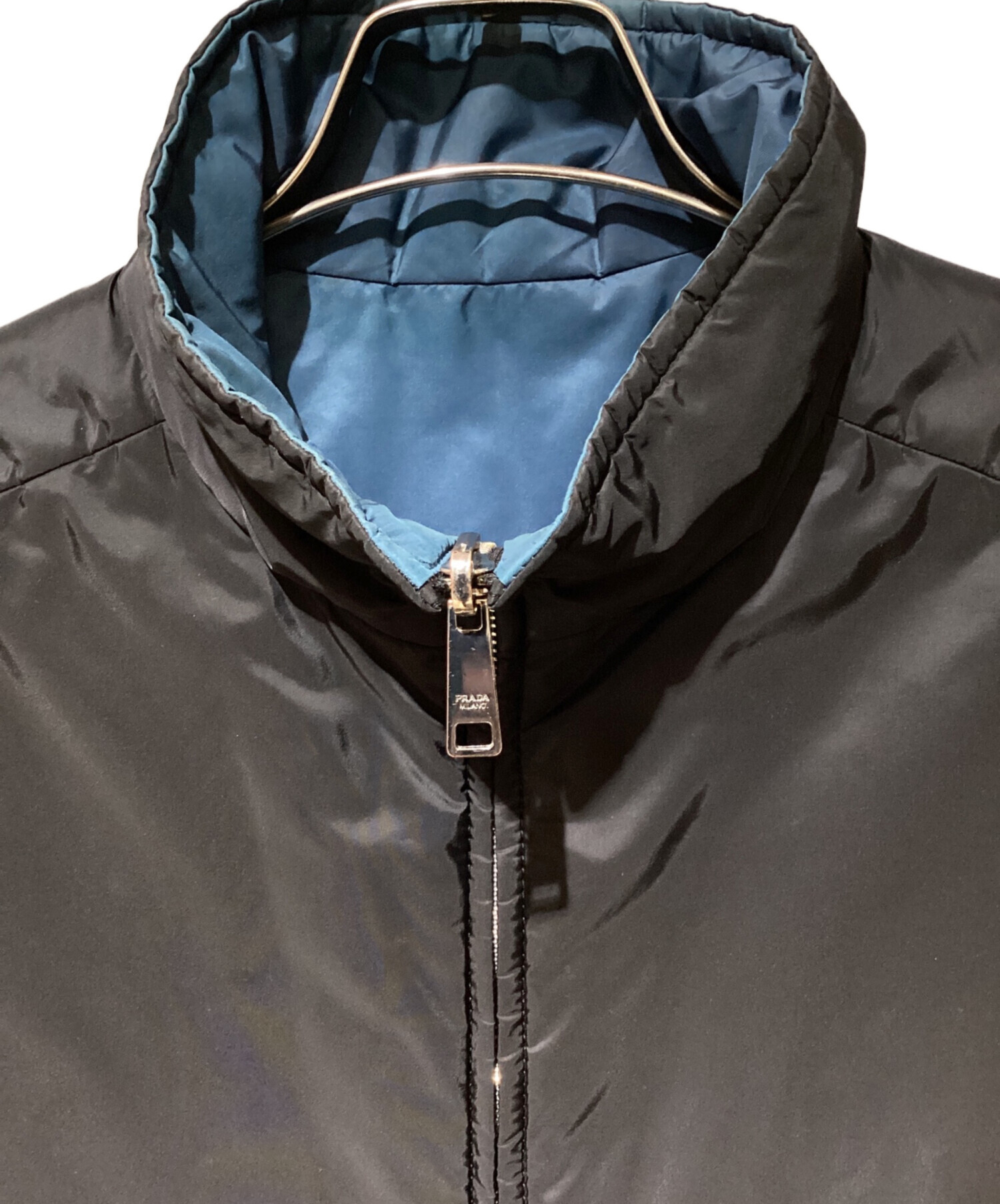 中古・古着通販】PRADA (プラダ) Reversible Nylon Padded Jacket