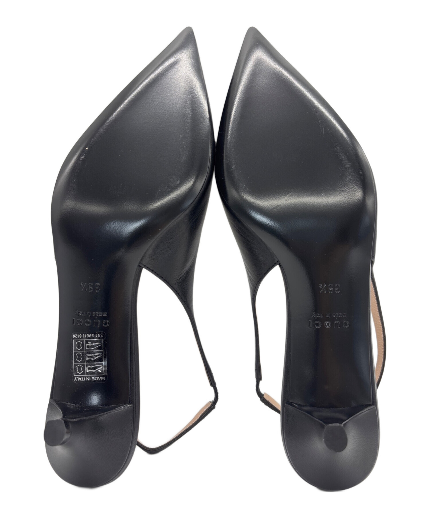 GUCCI グッチ パンプス エナメル ホースビット 24.5 GUCCI グッチ