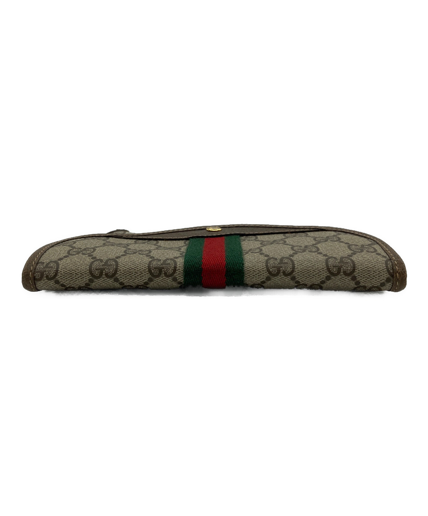 中古・古着通販】GUCCI (グッチ) ポーチ GG シェリーライン ブラウン