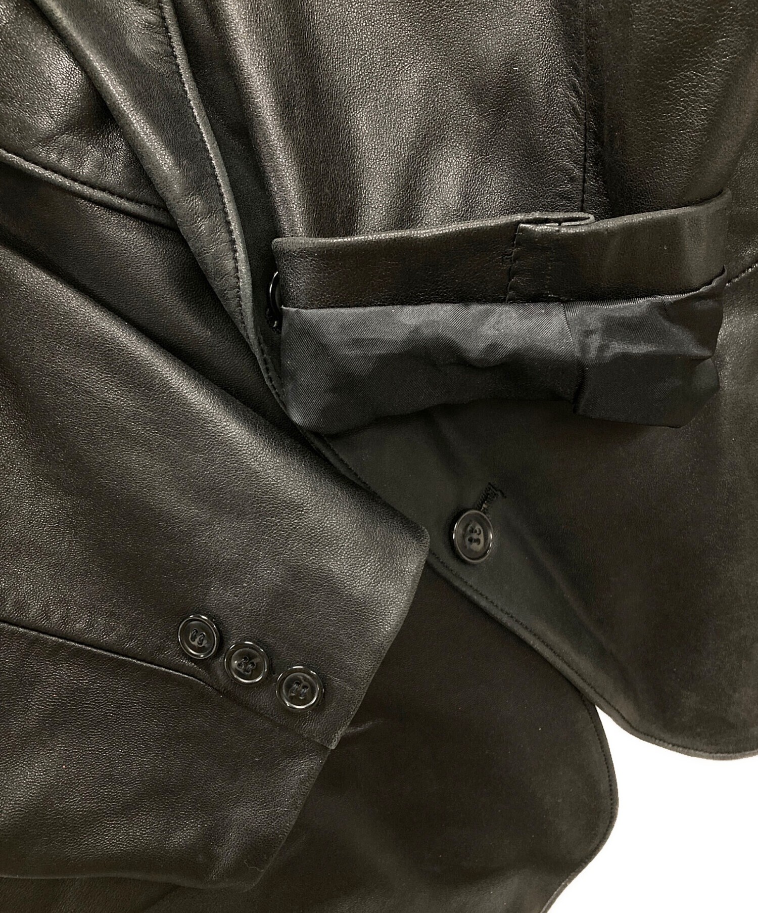 中古・古着通販】bell maxim (ベル マキシム) レザーテーラード