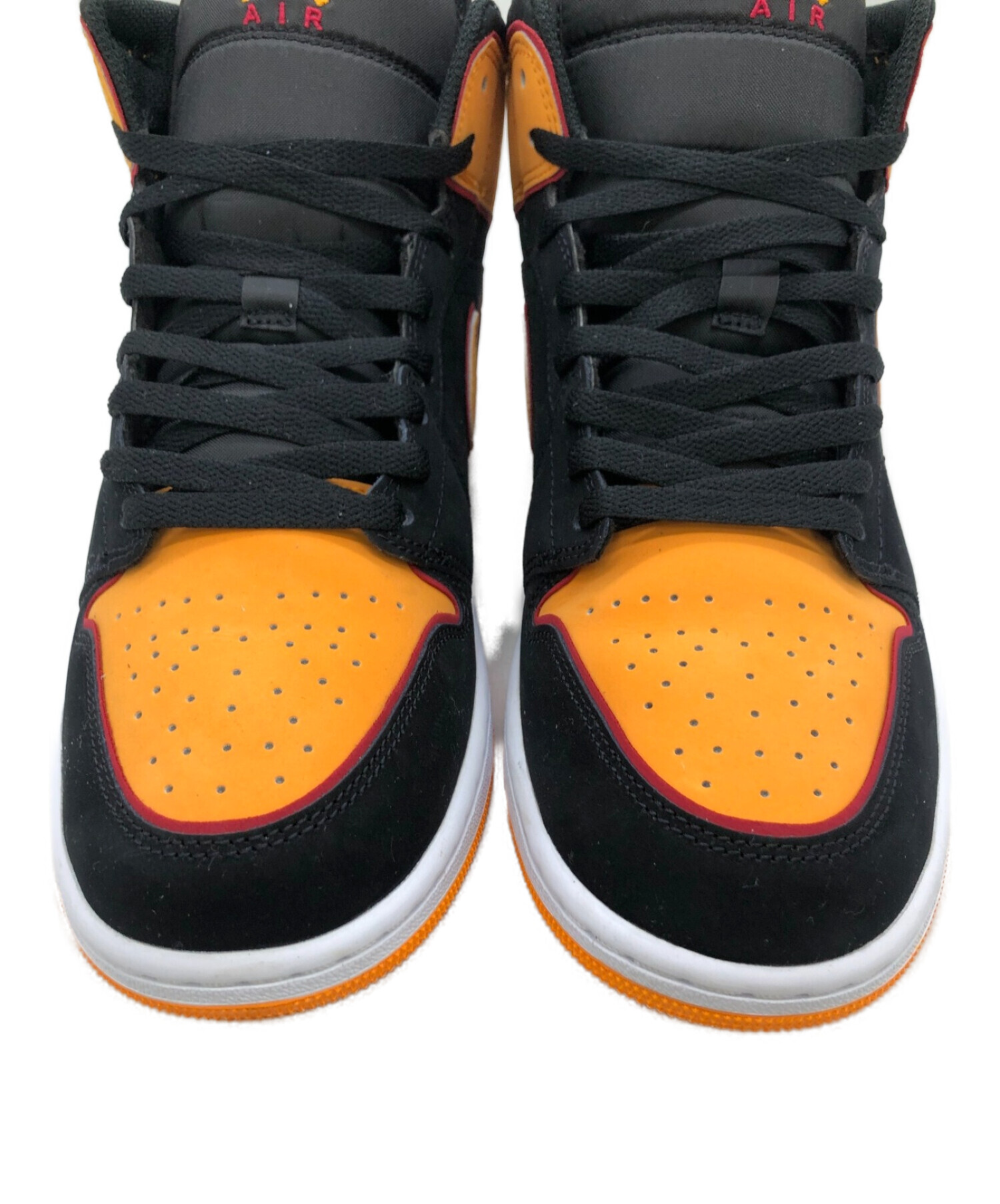 中古・古着通販】NIKE (ナイキ) スニーカー オレンジ×ブラック サイズ