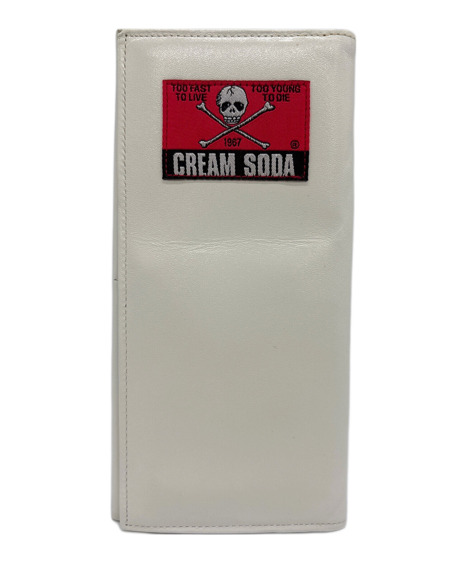 中古・古着通販】CREAM SODA (クリームソーダ) 長財布 ホワイト