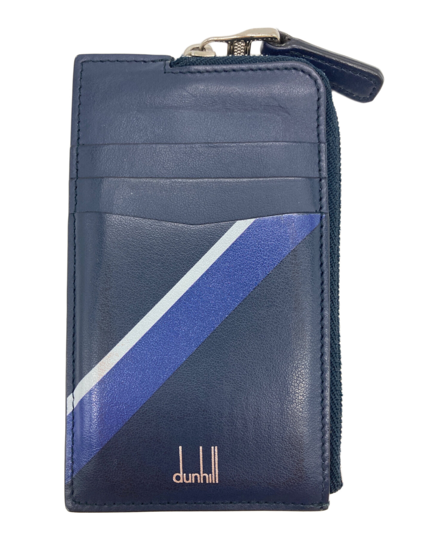 中古・古着通販】dunhill (ダンヒル) パスケース ネイビー｜ブランド