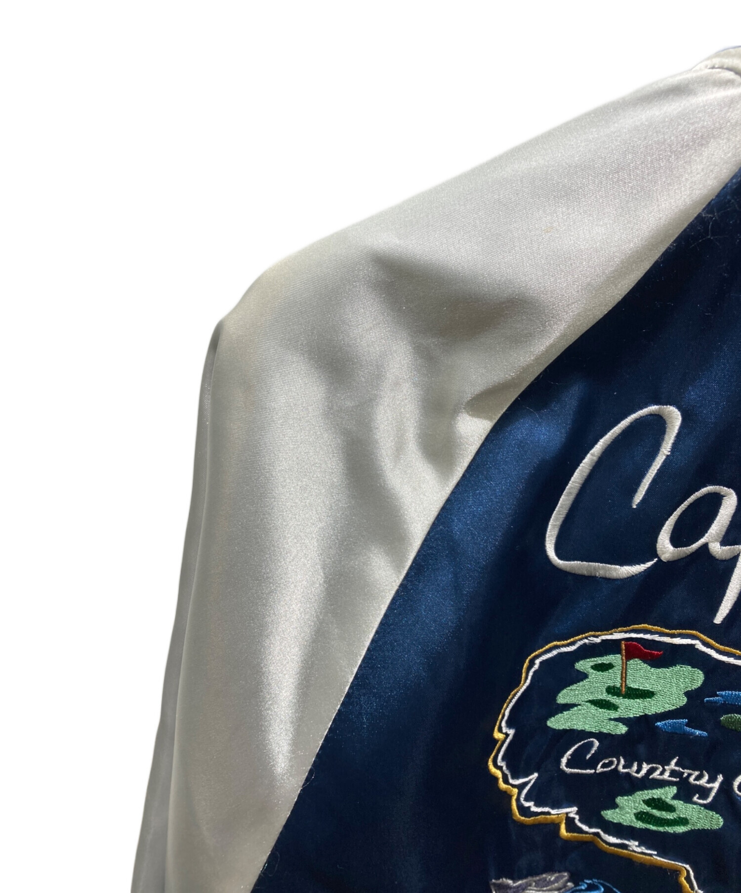 中古・古着通販】CAPTAIN SANTA (キャプテンサンタ) サテンスカジャン