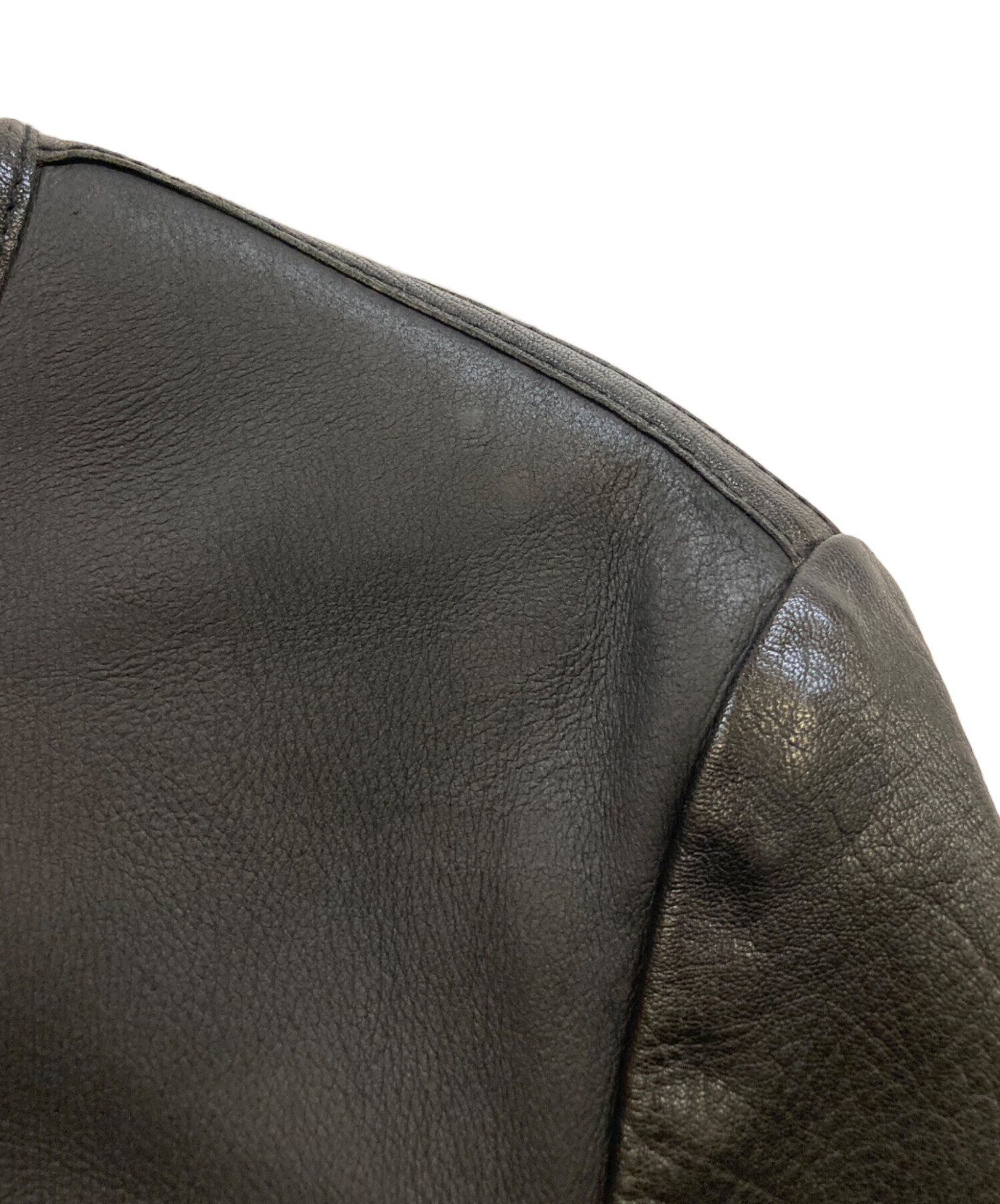 中古・古着通販】EMPORIO ARMANI (エンポリオアルマーニ) ファーレザー