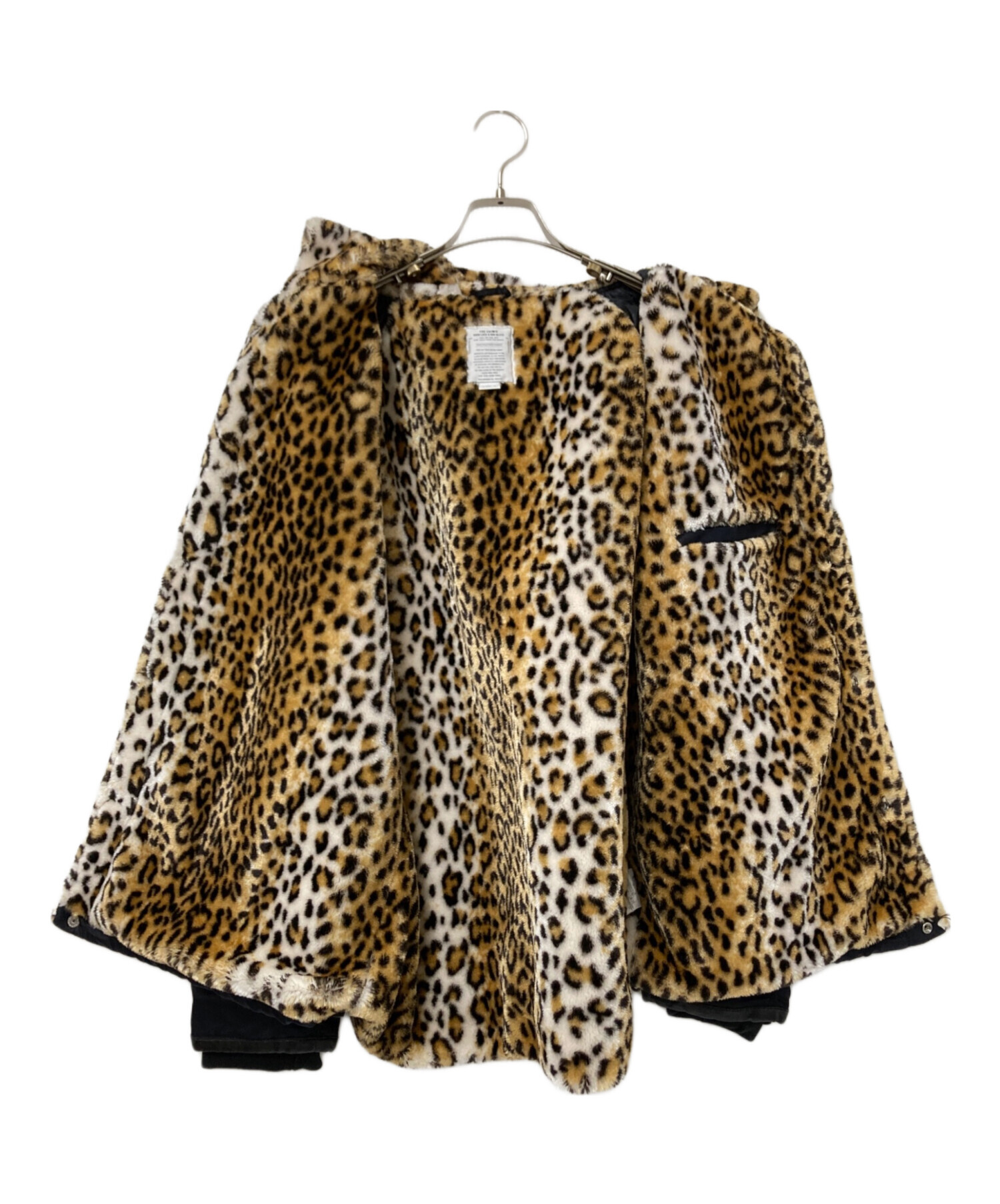 中古・古着通販】CRIMIE (クライミー) LEOPARD BOA HOOD JACKET