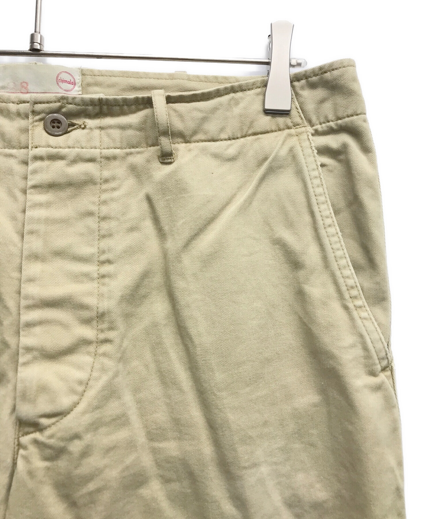 中古・古着通販】chimala (チマラ) チノパン ベージュ サイズ:71