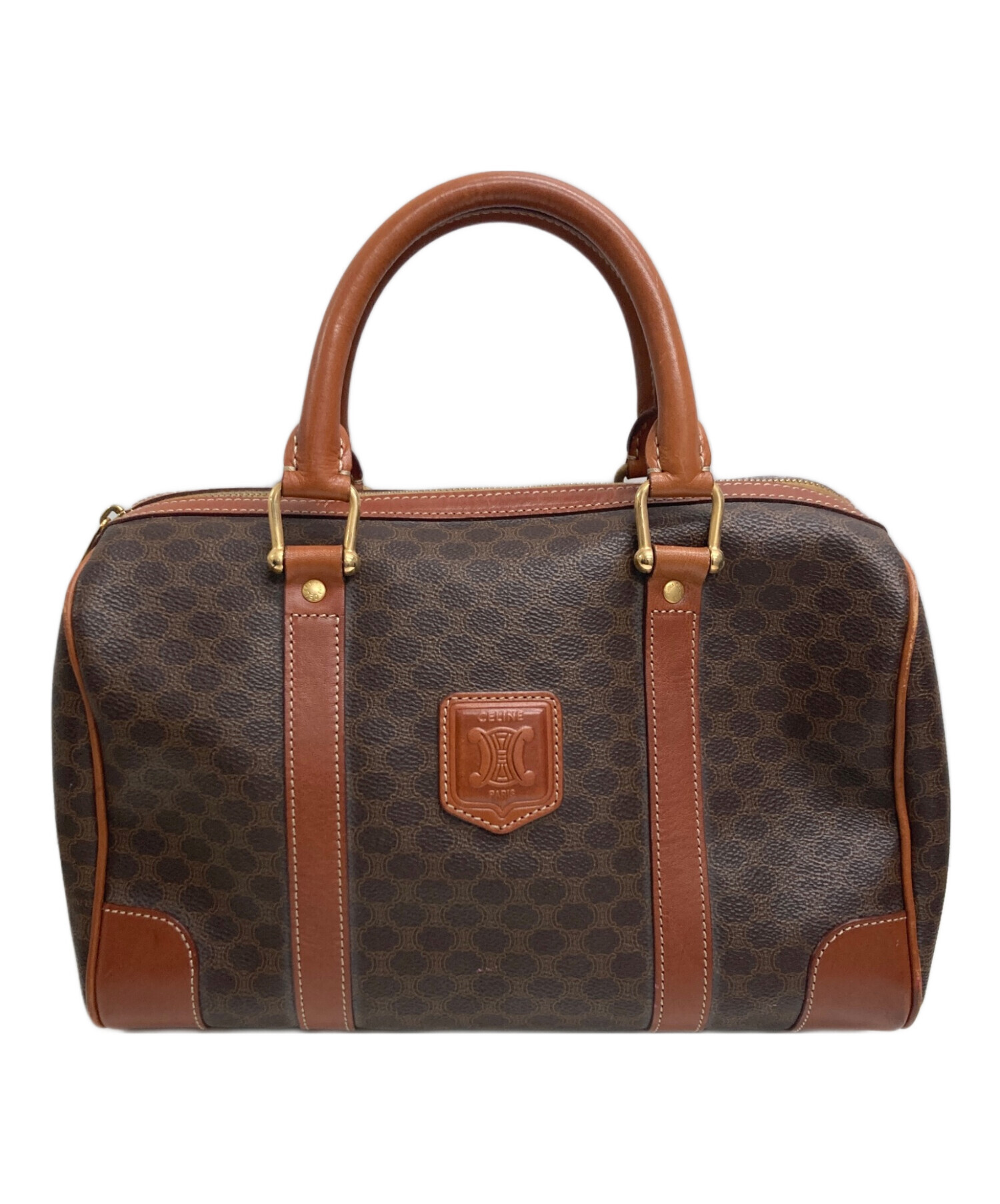 中古・古着通販】CELINE (セリーヌ) ミニボストンバッグ ブラウン