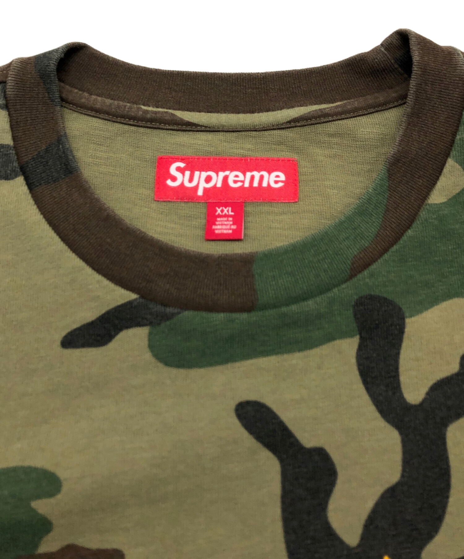 中古・古着通販】SUPREME (シュプリーム) Pumpkin S/S Top Woodland