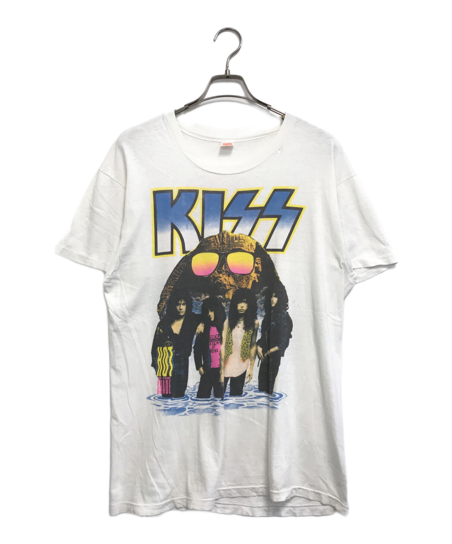 Vintage KISS Rock KISS キッス バンドTシャツ 2004 WORLD TOUR M The