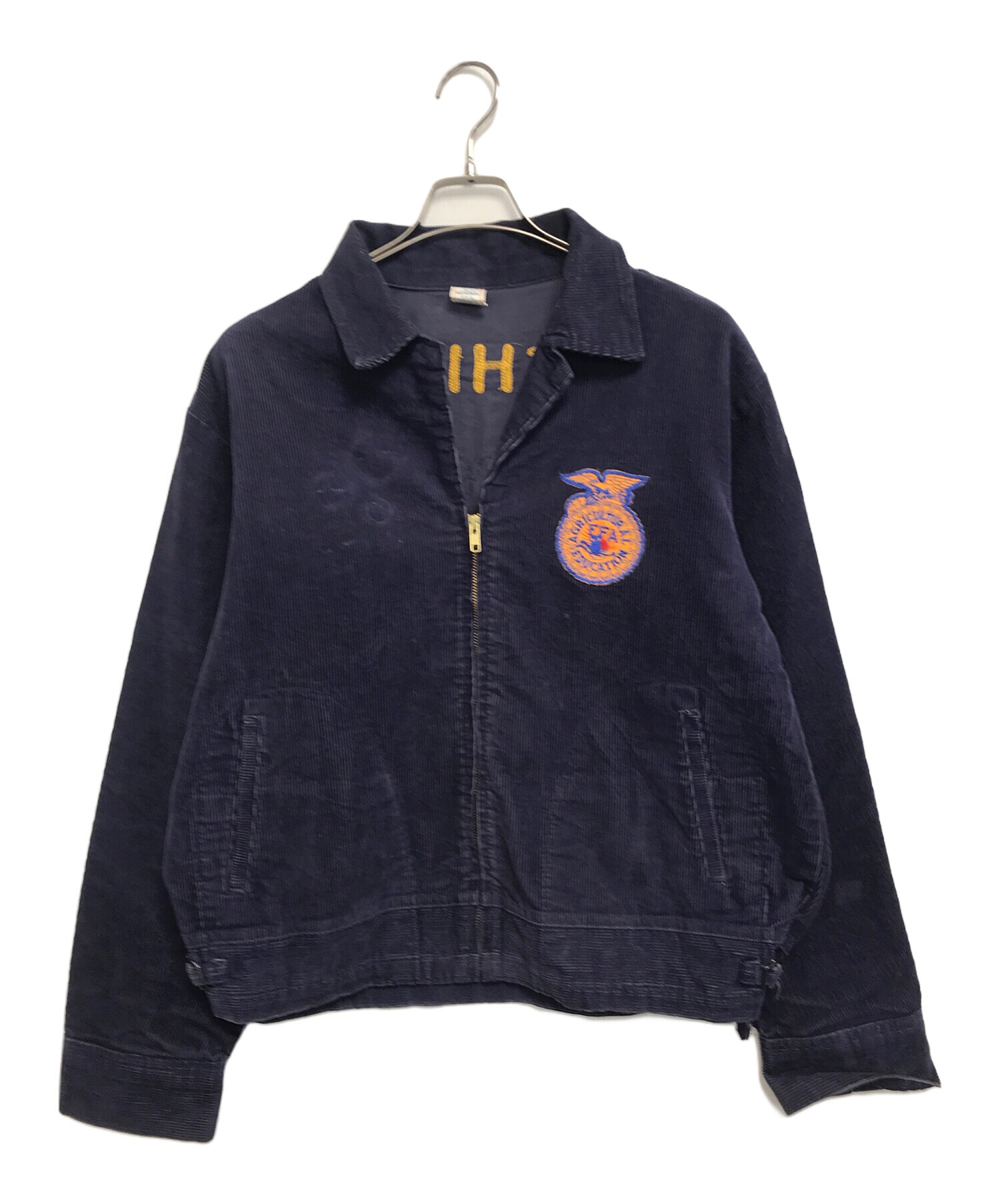 中古・古着通販】VINTAGE (ヴィンテージ) FFAジャケット ネイビー