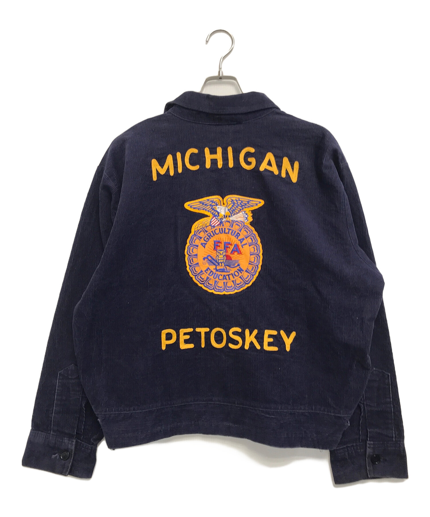 中古・古着通販】VINTAGE (ヴィンテージ) FFAジャケット ネイビー