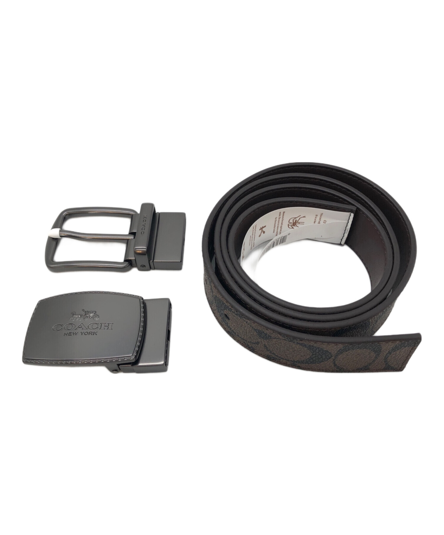中古・古着通販】COACH (コーチ) リバーシブルベルト 未使用品