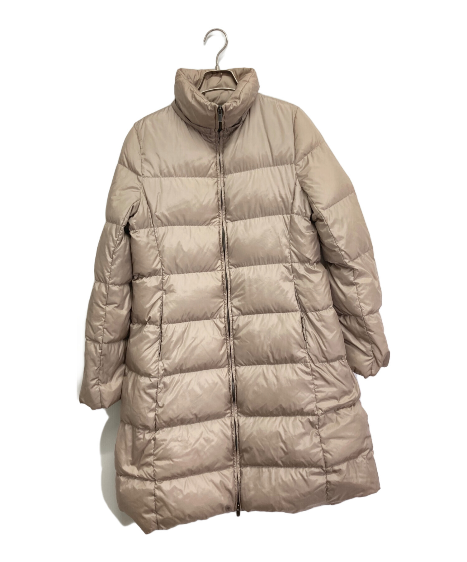中古・古着通販】theory (セオリー) ダウンコート ベージュ サイズ:S