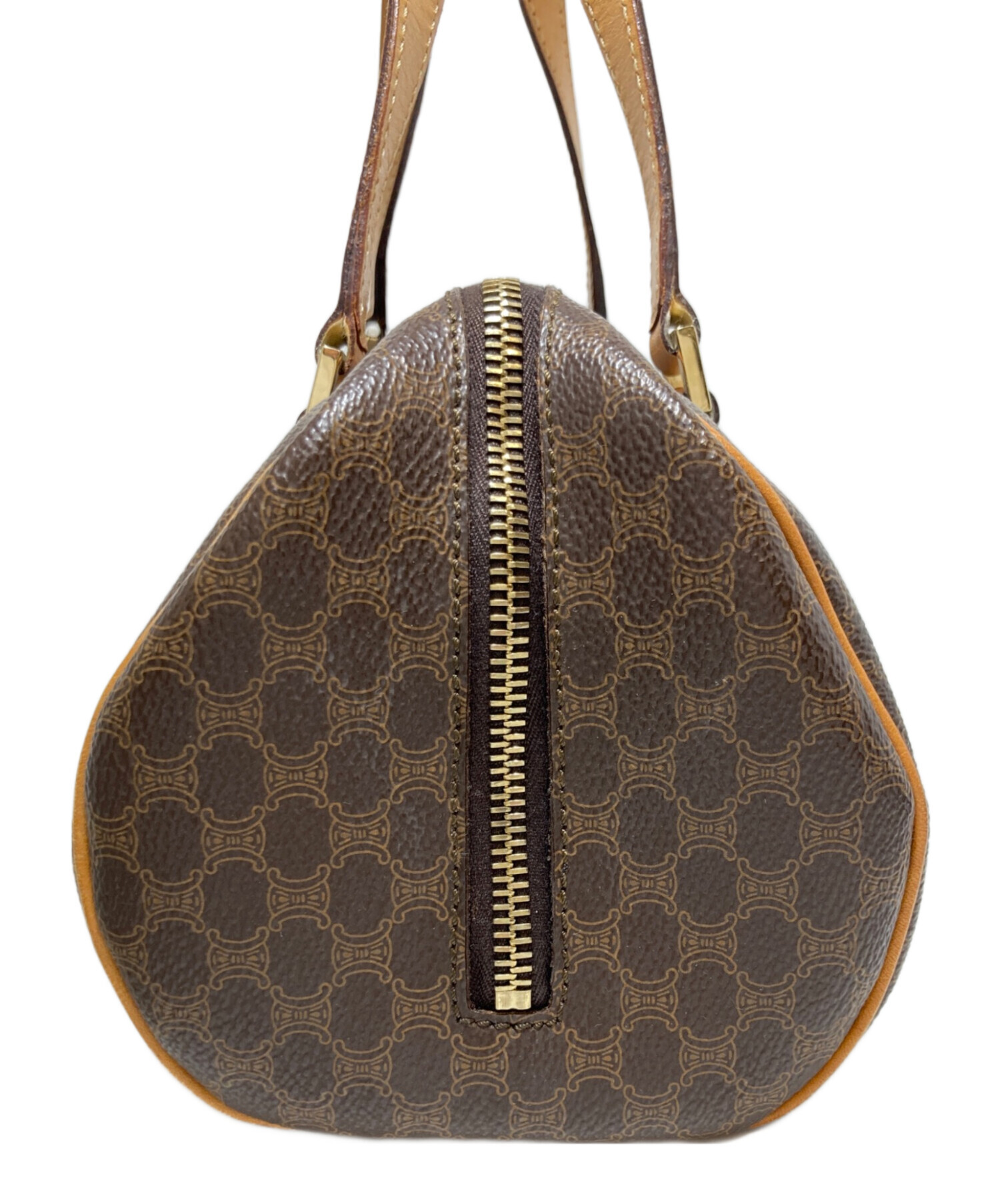 中古・古着通販】CELINE (セリーヌ) マカダム柄ミニボストンバッグ