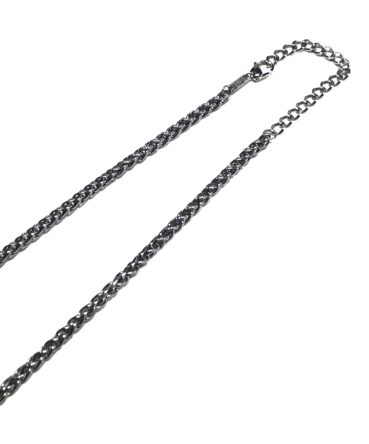 中古・古着通販】DIESEL (ディーゼル) ロゴチェーンネックレス