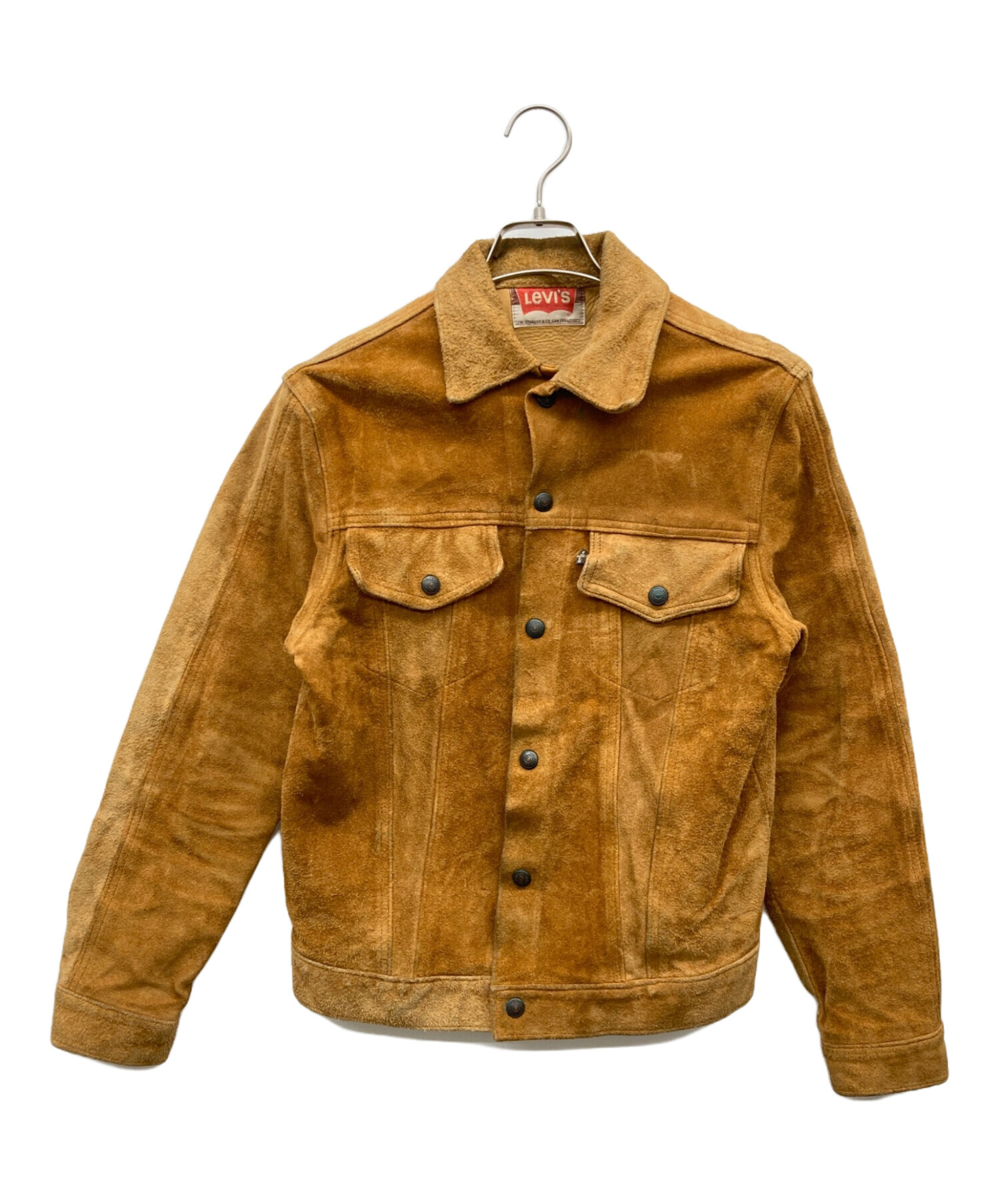 中古・古着通販】LEVI'S (リーバイス) スウェードトラッカージャケット