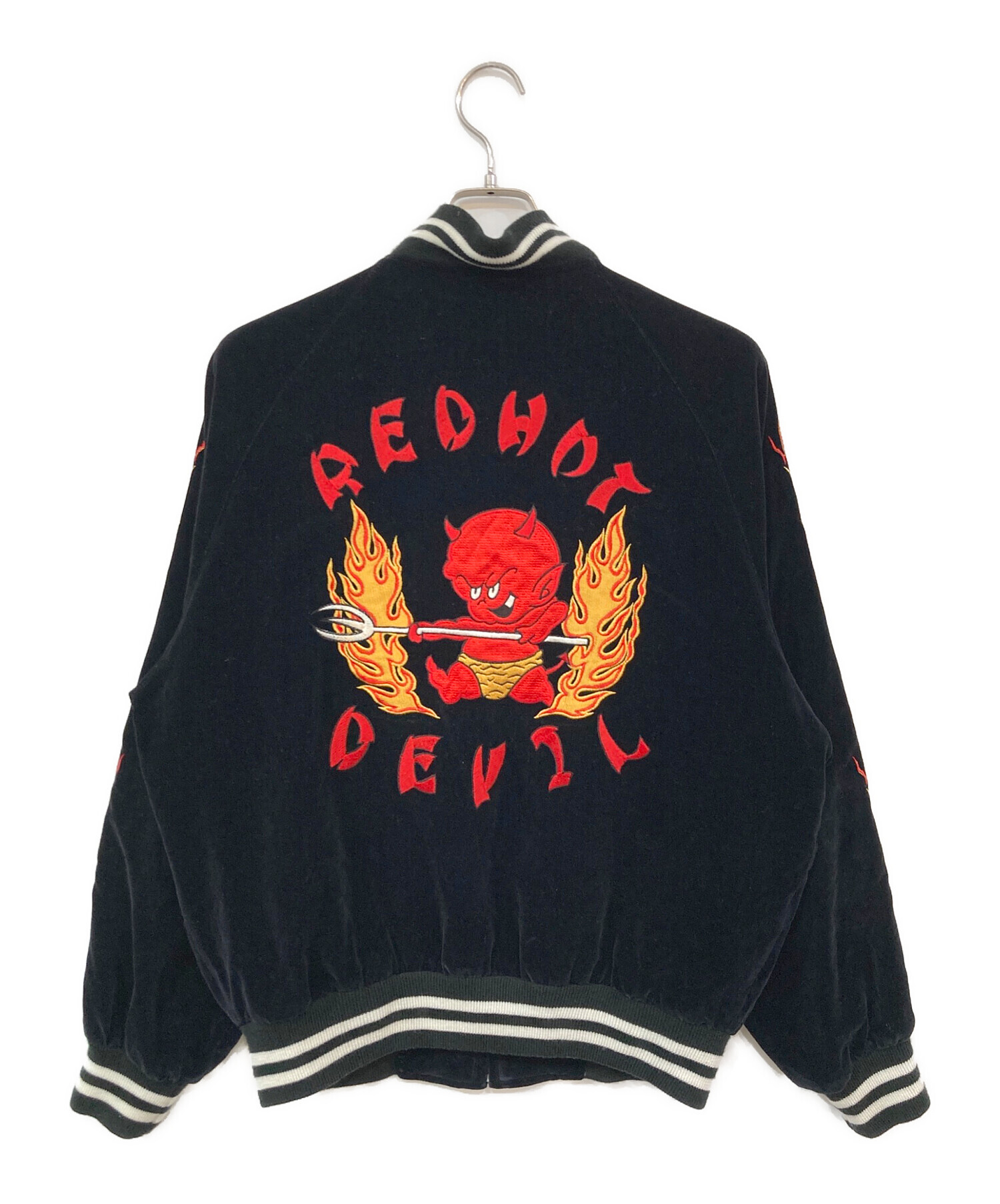 中古・古着通販】REDHOTDEVIL (レッドホットデビル) 刺繍スカジャン