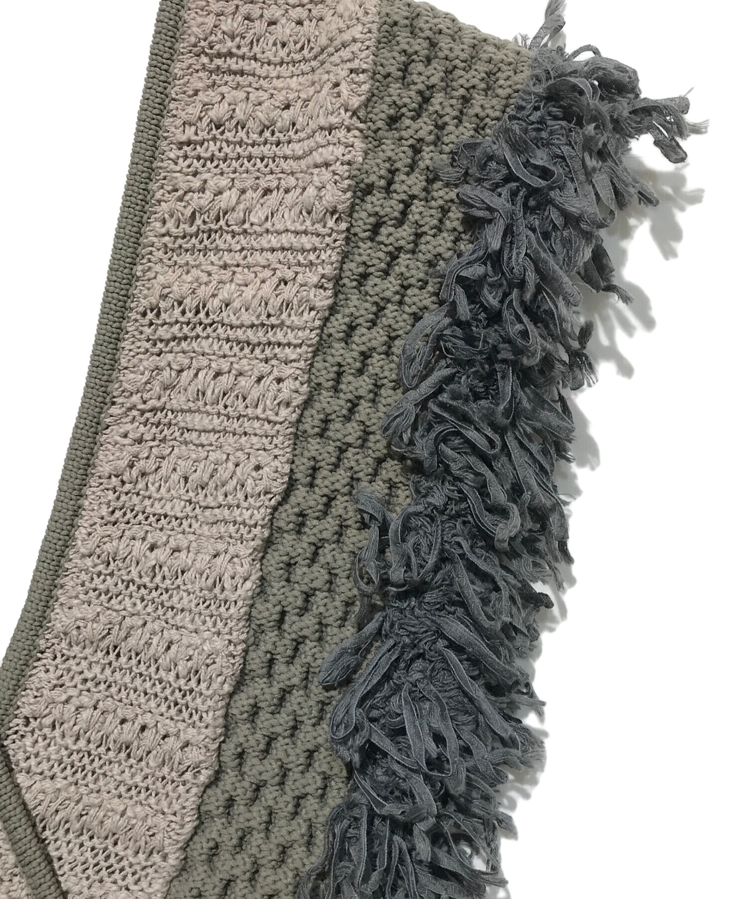 中古・古着通販】LEINWANDE (ラインヴァンド) Patchwork Fringe Top