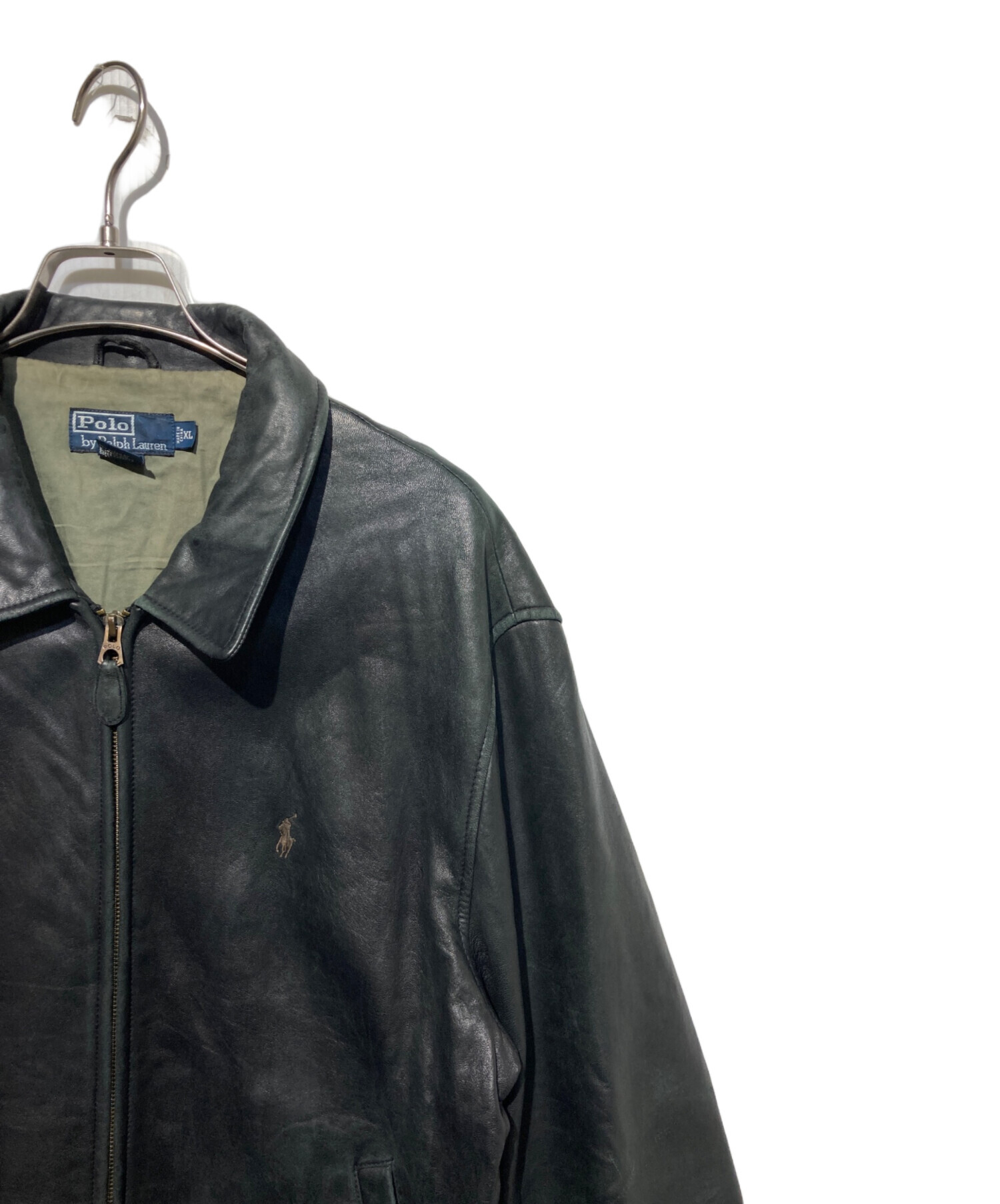 中古・古着通販】POLO RALPH LAUREN (ポロ・ラルフローレン) レザー