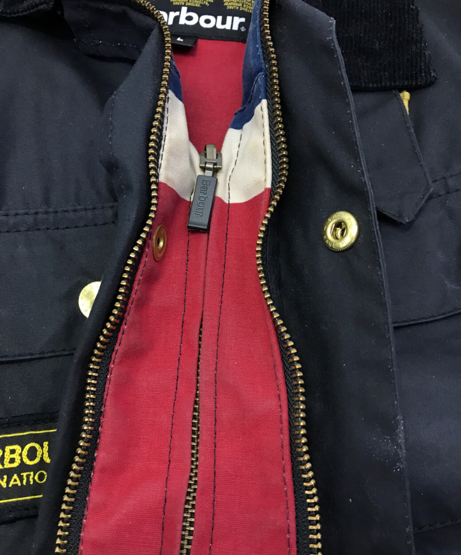 中古・古着通販】Barbour (バブアー) UNION JACK INTERNATIONAL JACKET