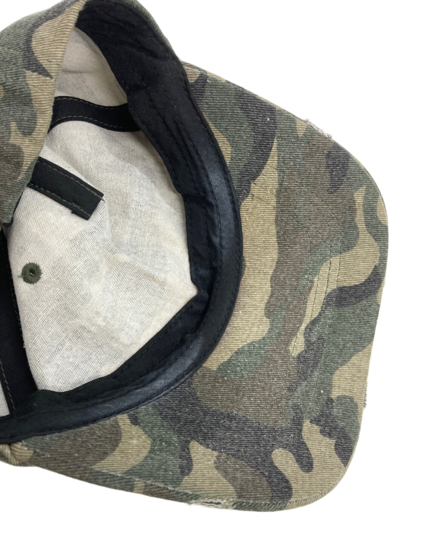 中古・古着通販】BEEDEN (ビーデン) BD STUDS DAMAGE CAP スタッズ