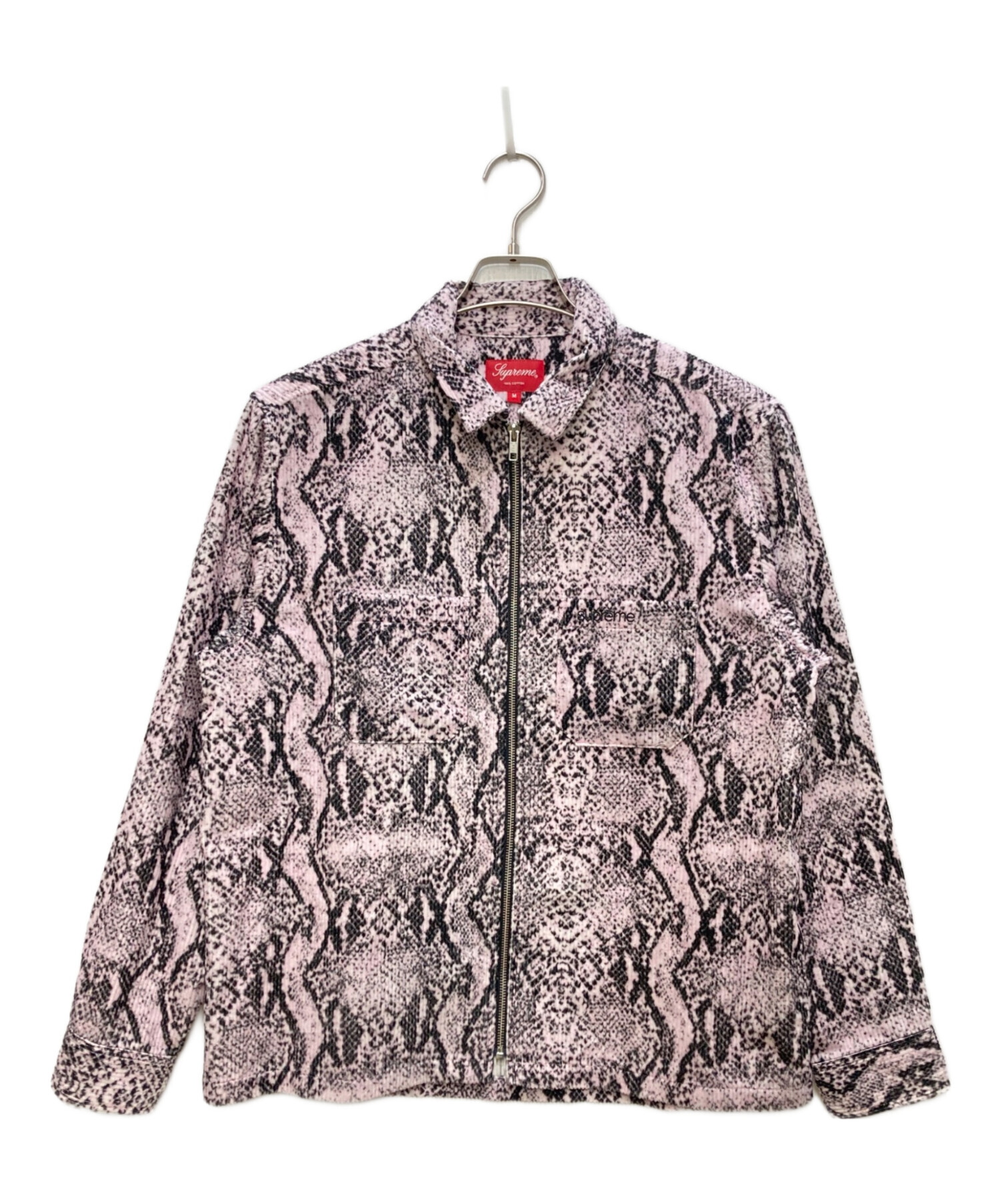 中古・古着通販】Supreme (シュプリーム) snakeskin corduroy zip up