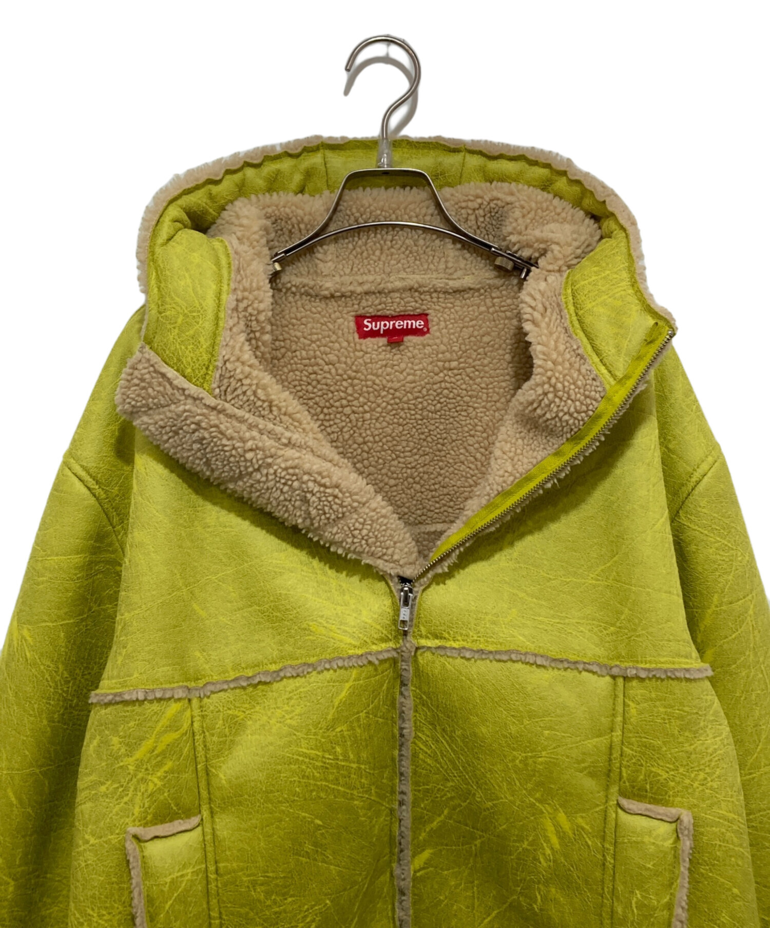 中古・古着通販】SUPREME (シュプリーム) 23SS Faux Shearling Hooded