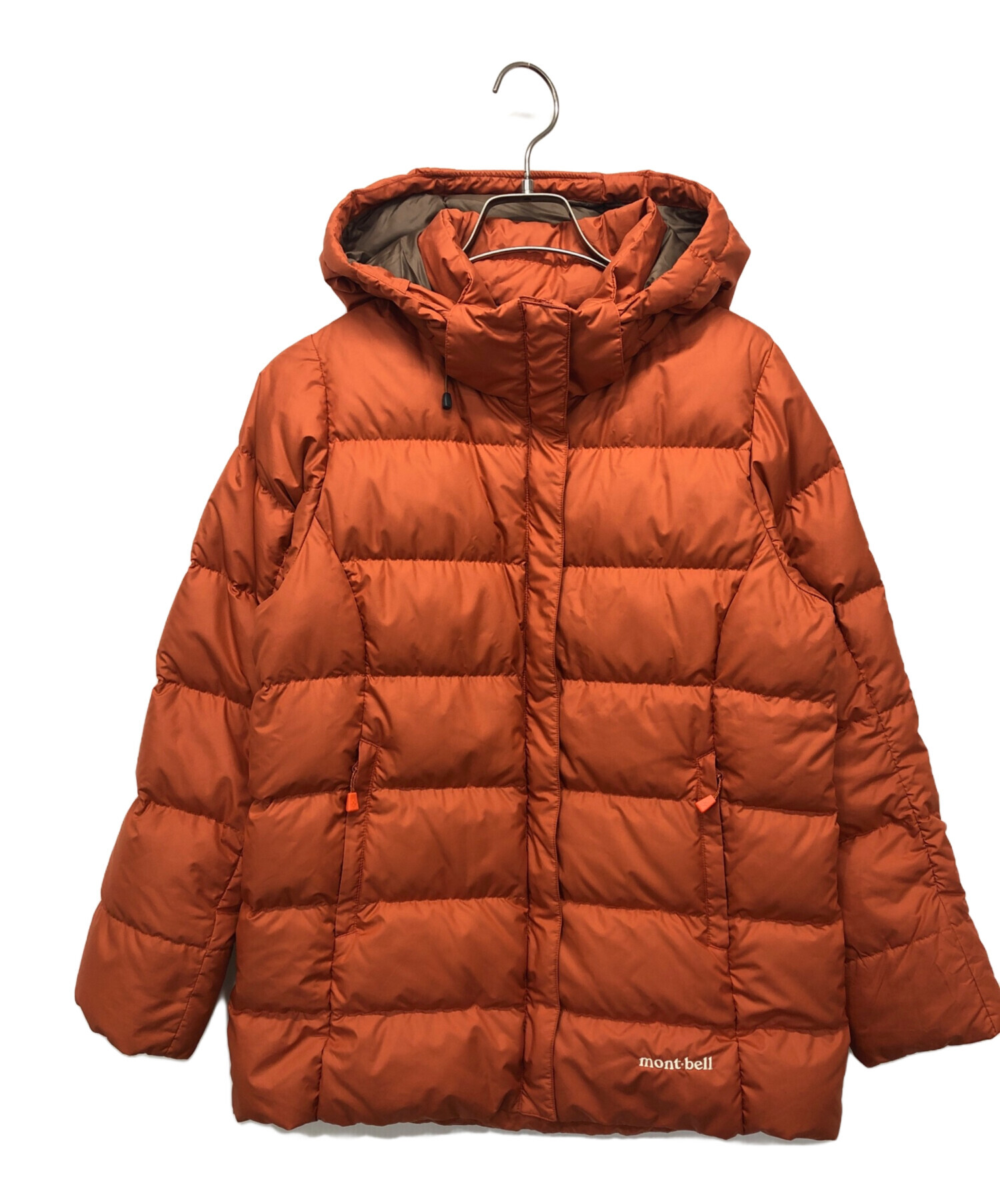 中古・古着通販】mont-bell (モンベル) トラベルダウンパーカ オレンジ