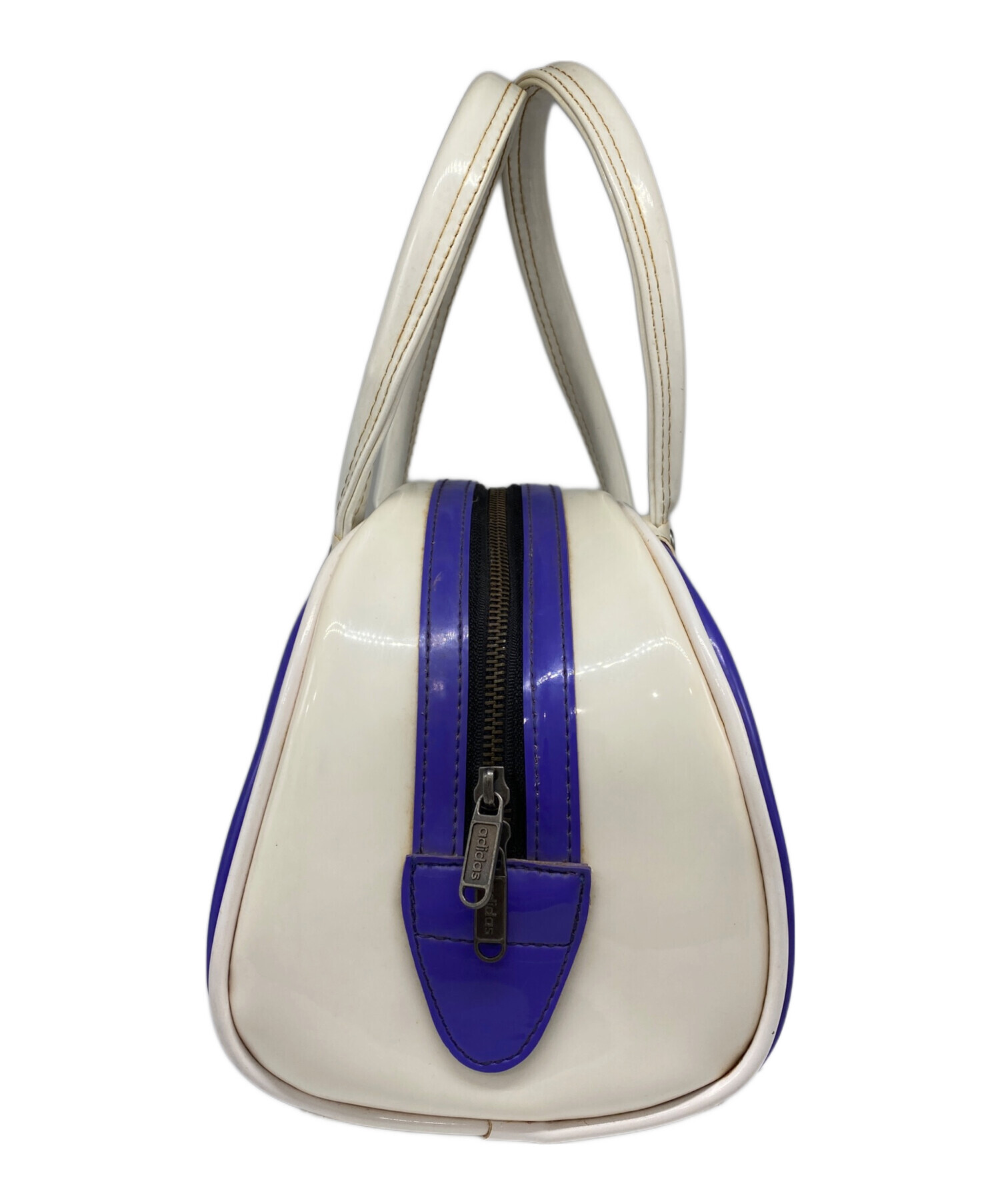 中古・古着通販】adidas (アディダス) エナメルミニボストンバッグ