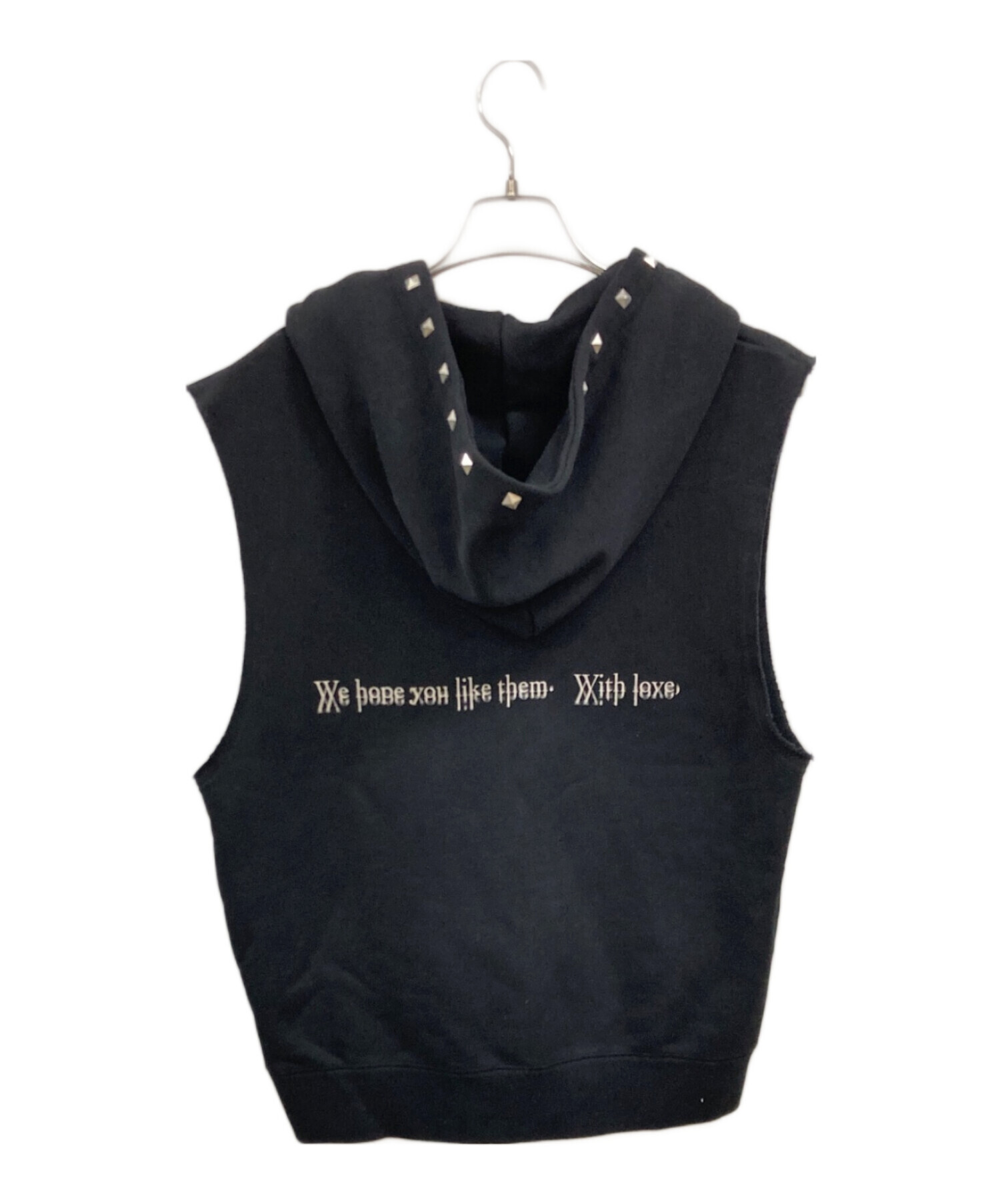 中古・古着通販】jent louis (ジェントルイス) スタッズスリーブレス